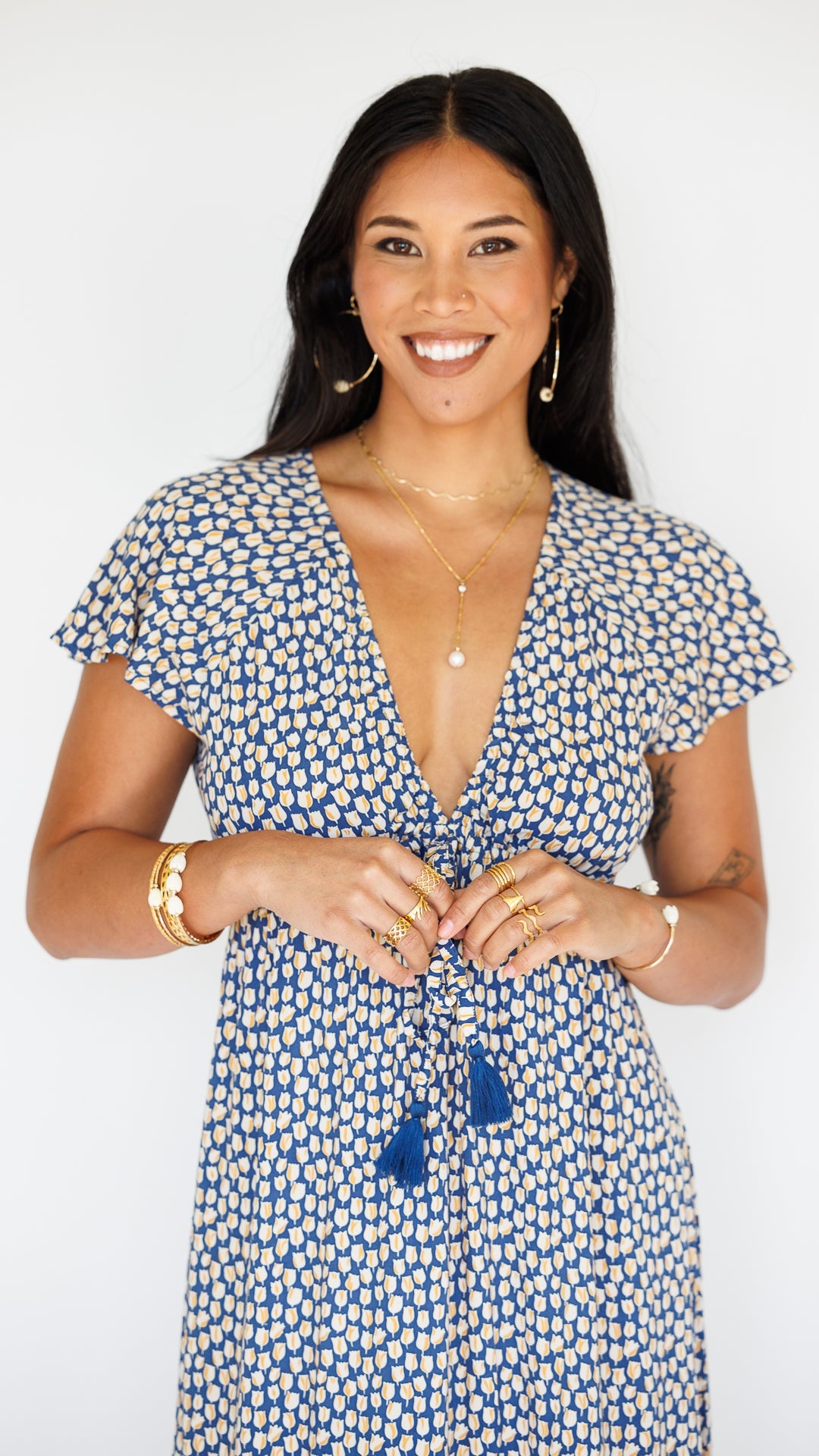 Leilani Dress / Tulip Fields Khush Clothing