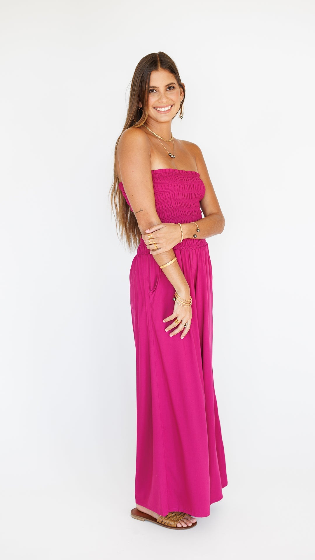 Lawai Jumpsuit / Berry Khush Clothing