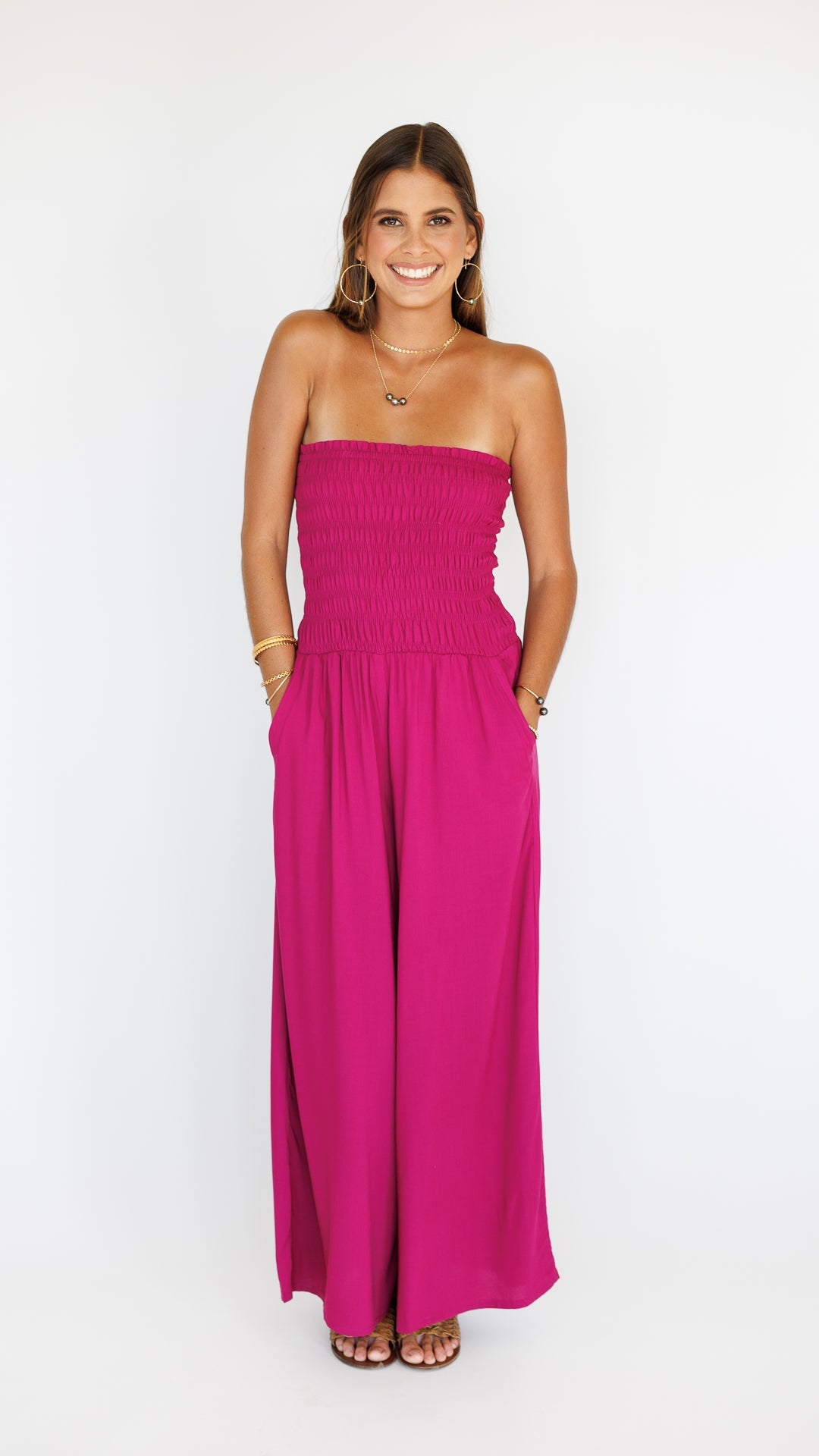 Lawai Jumpsuit / Berry Khush Clothing