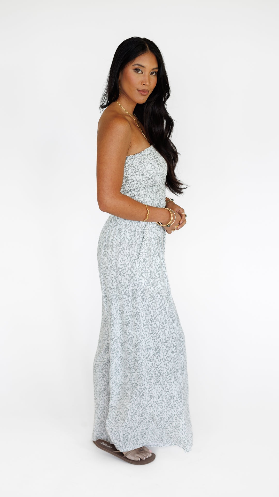 Lawai Jumpsuit / Mamba Grey Khush Clothing