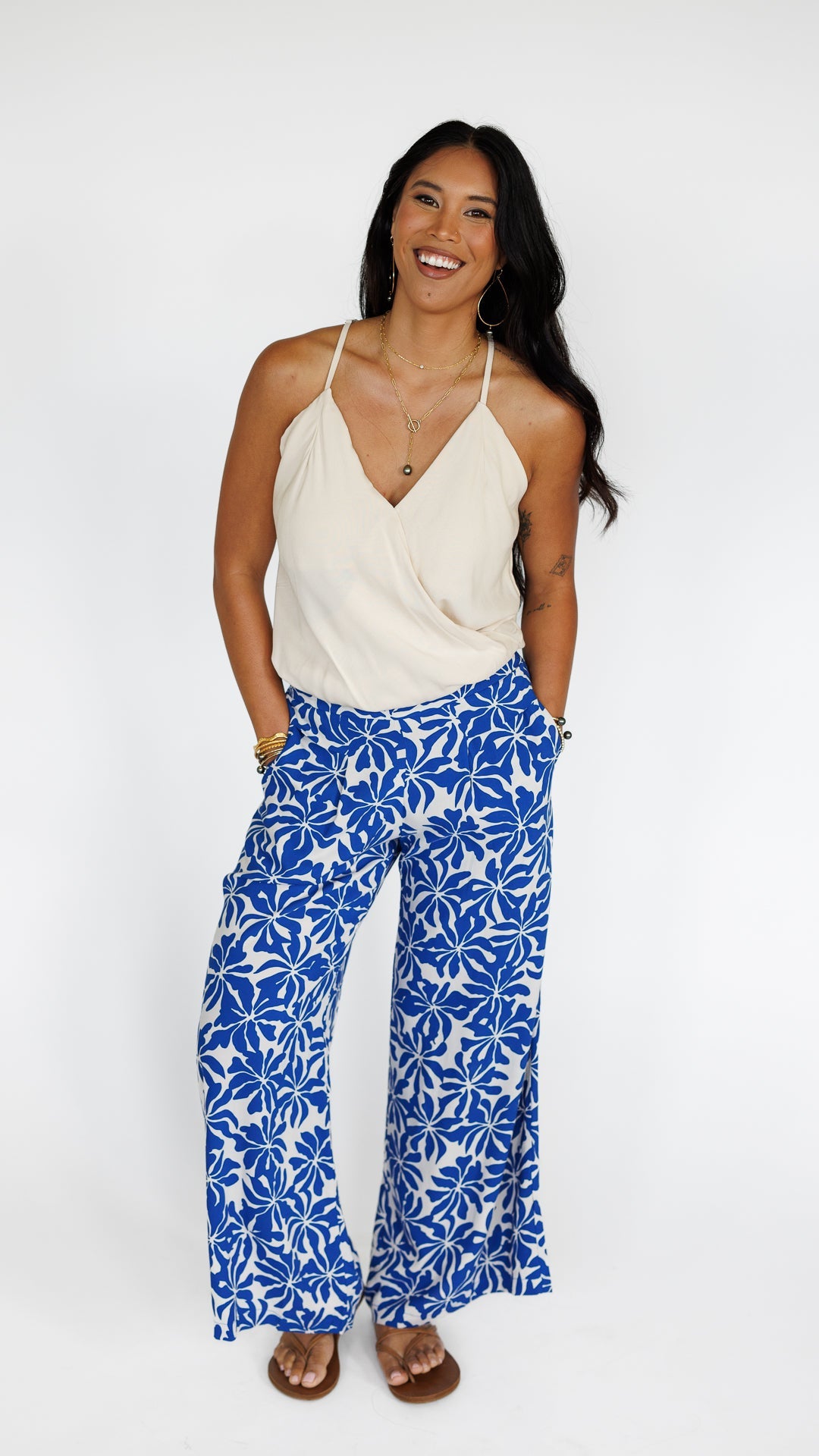 Johanna Pant / Aloha Sapphire Khush Clothing