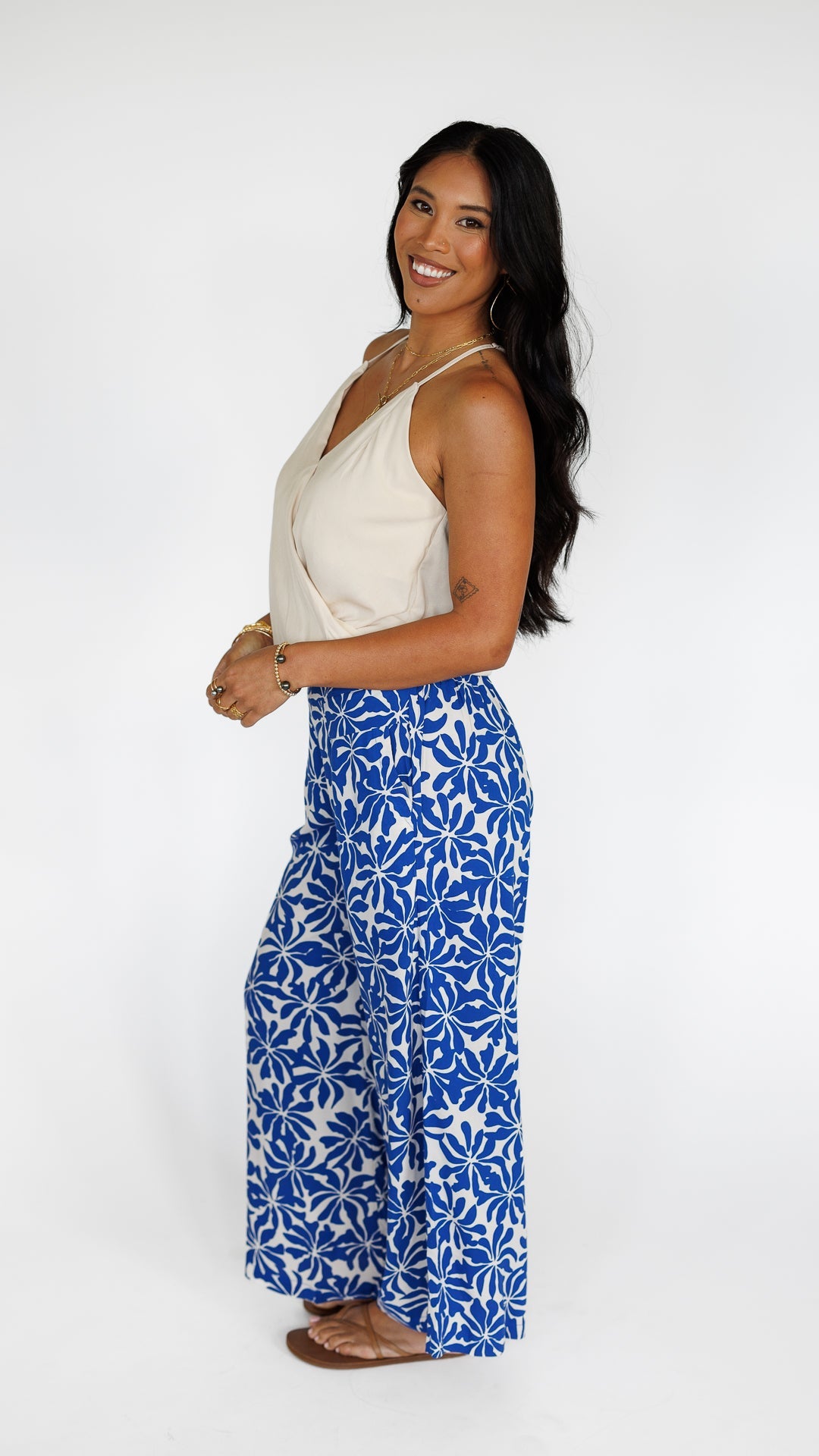 Johanna Pant / Aloha Sapphire Khush Clothing