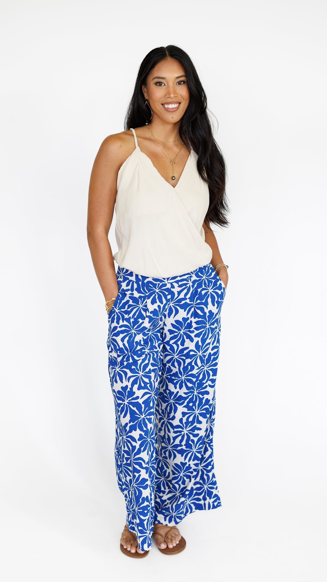 Johanna Pant / Aloha Sapphire Khush Clothing