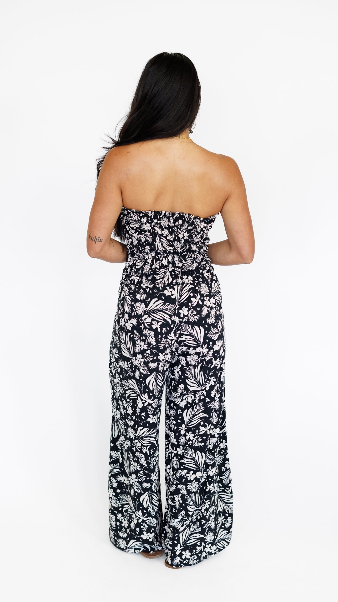 Lawai Jumpsuit / Hula Black Khush Clothing