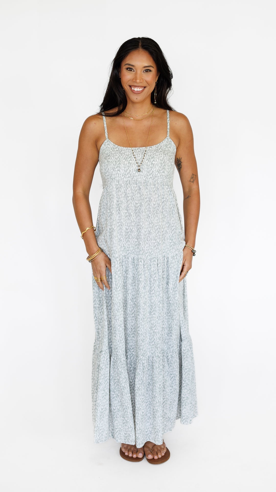 Heiva Dress / Mamba Grey Khush Clothing