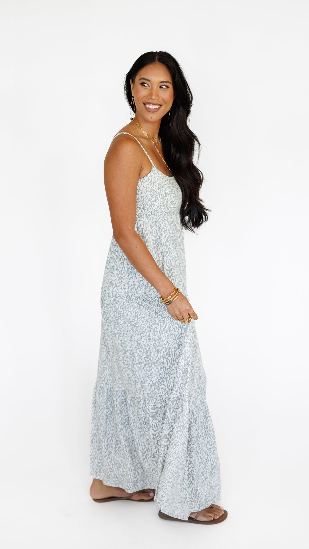 Heiva Dress / Mamba Grey Khush Clothing