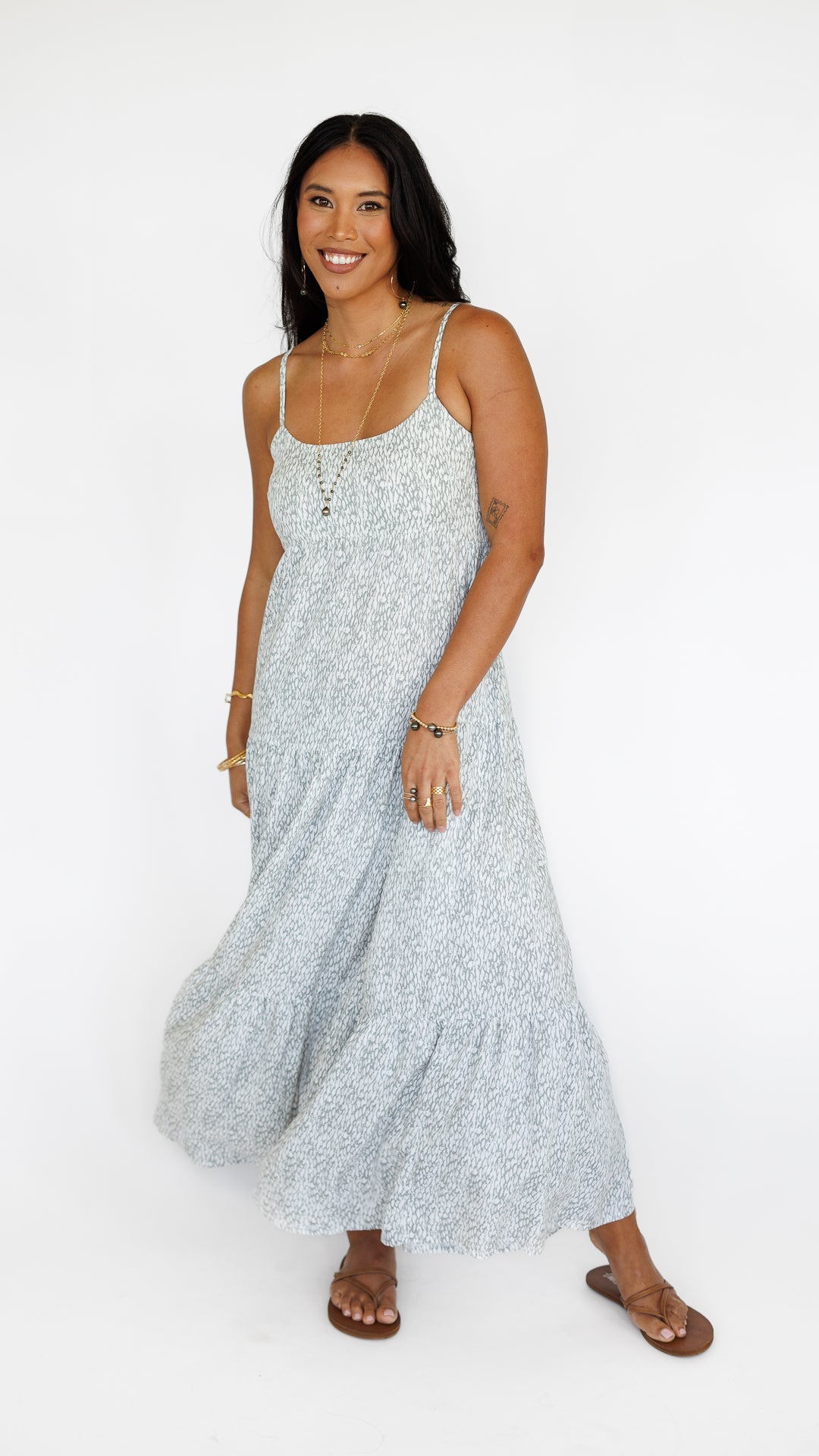 Heiva Dress / Mamba Grey Khush Clothing