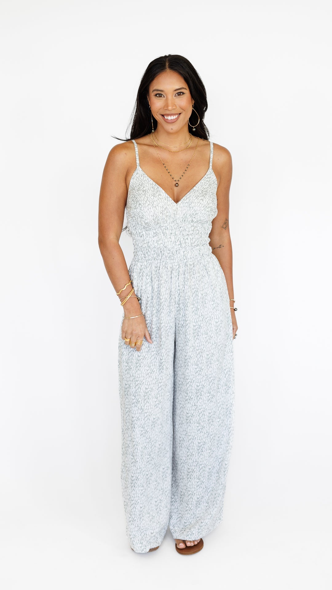 Opal Jumpsuit / Mamba Grey Khush Clothing