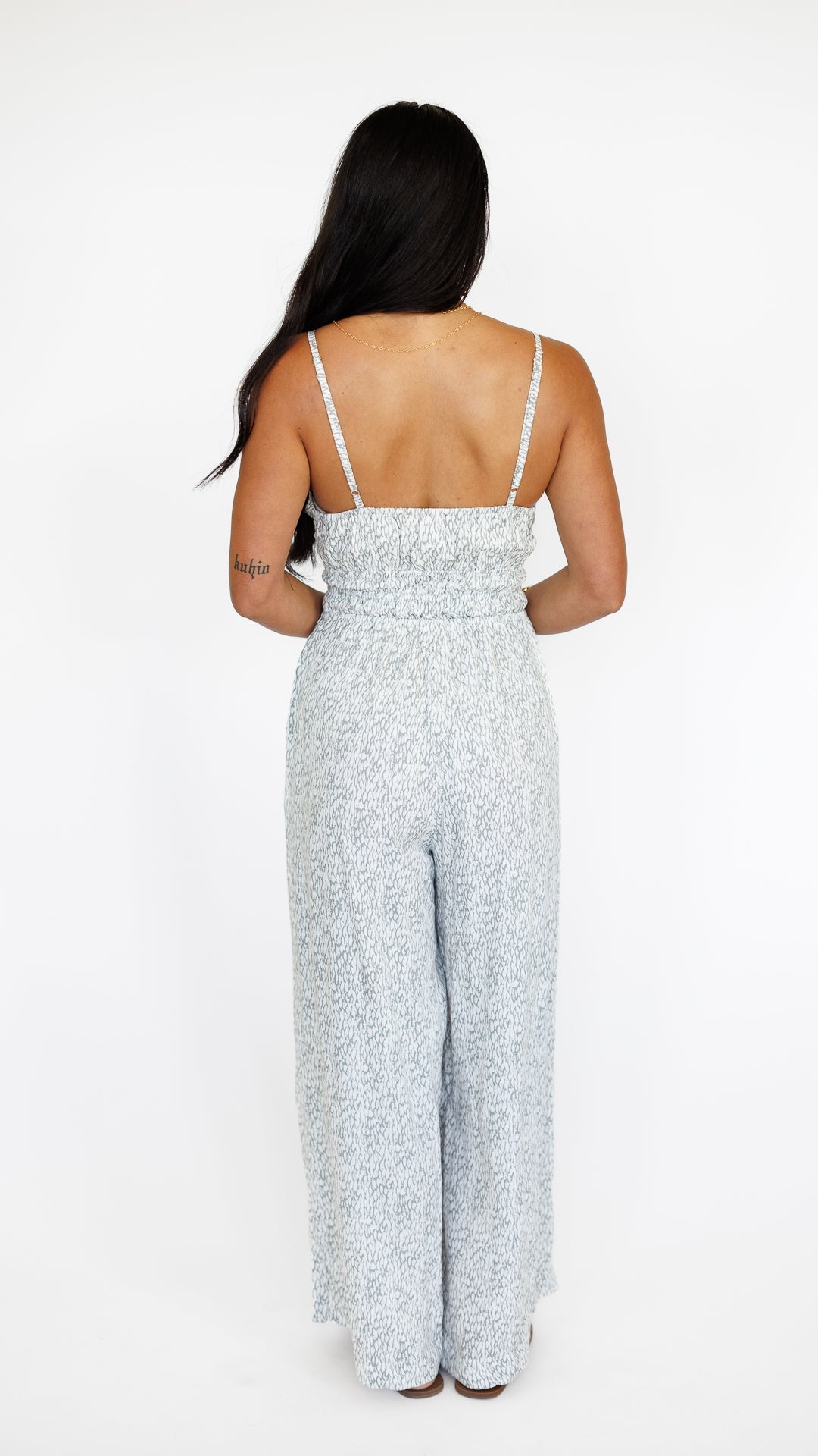 Opal Jumpsuit / Mamba Grey Khush Clothing