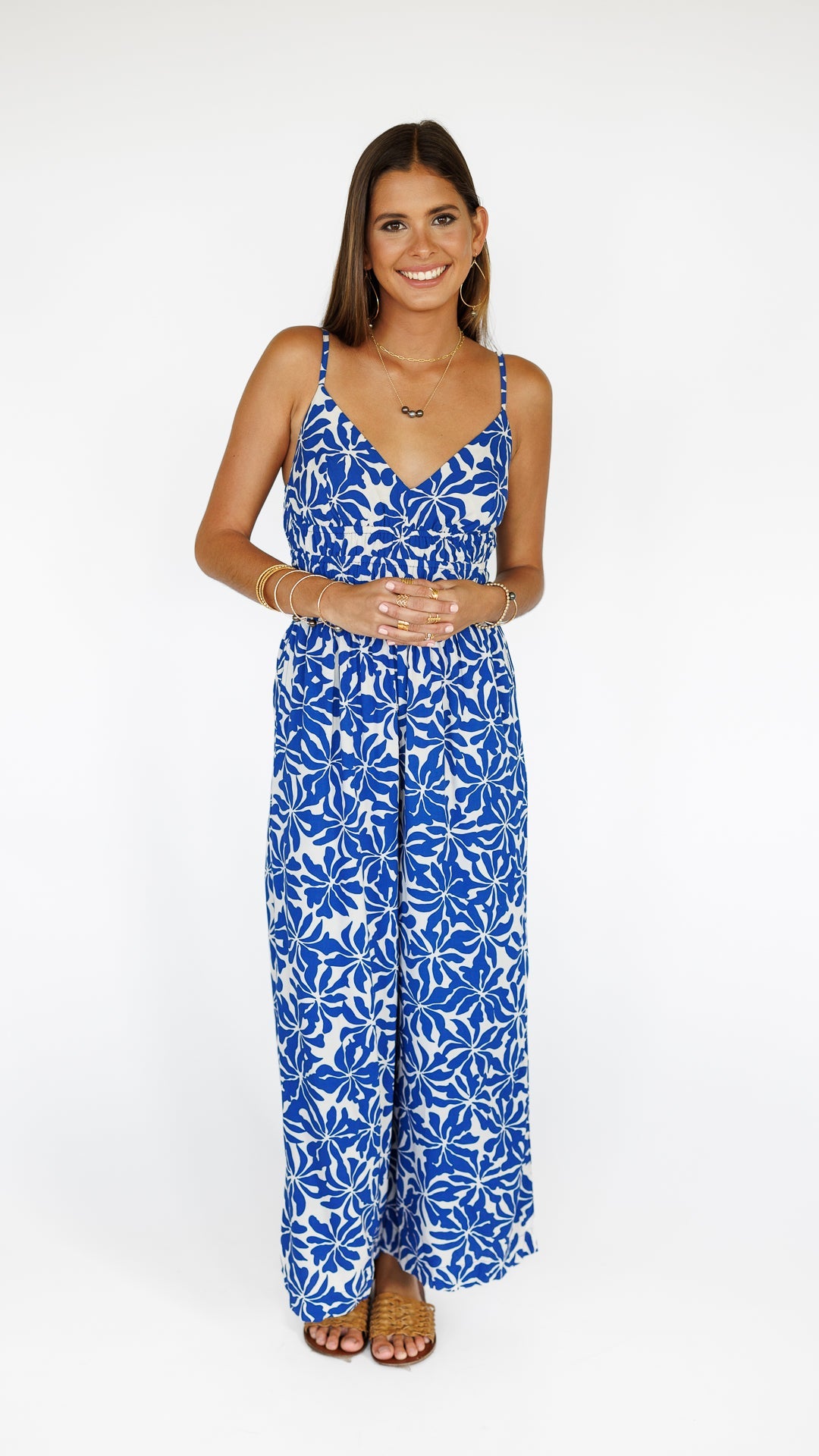 Opal Jumpsuit / Aloha Sapphire Khush Clothing