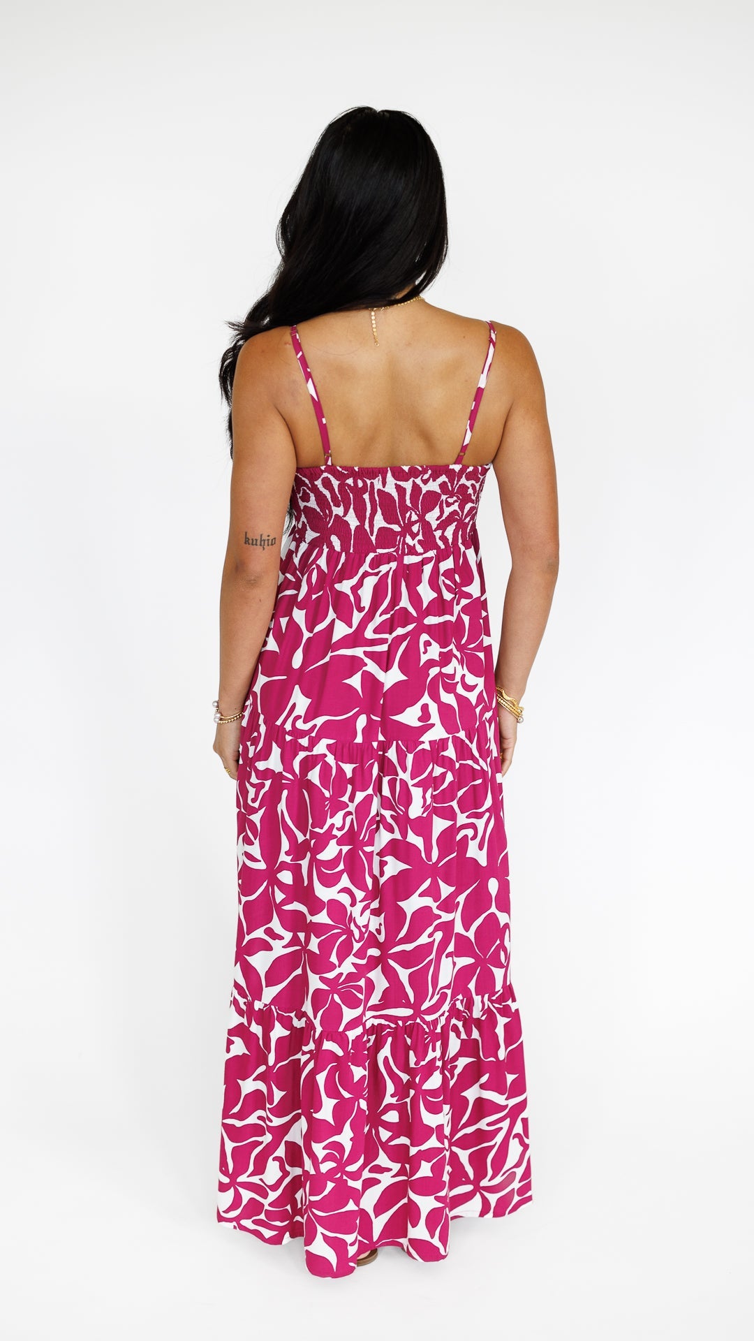 Heiva Dress / Honolulu Plumeria Khush Clothing