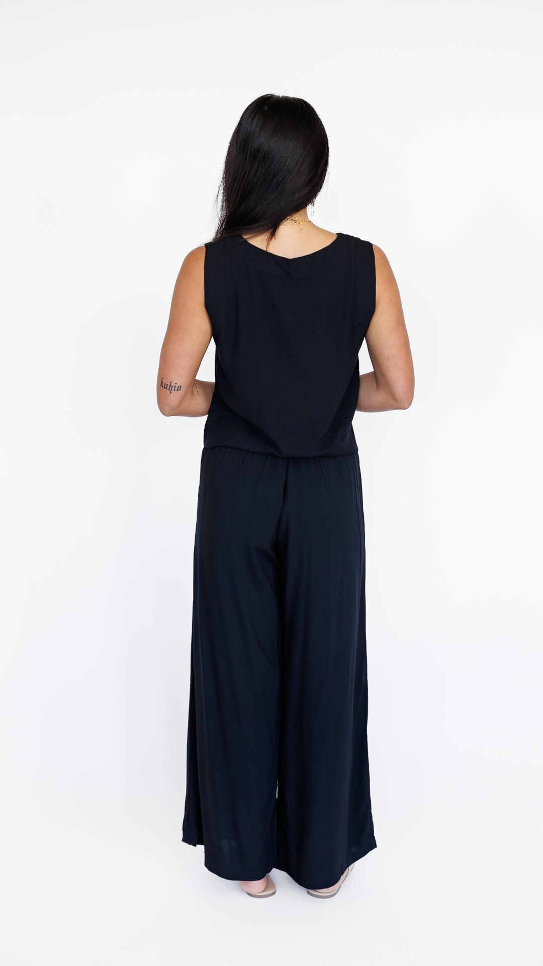 Dina Top / Solid Black Khush Clothing