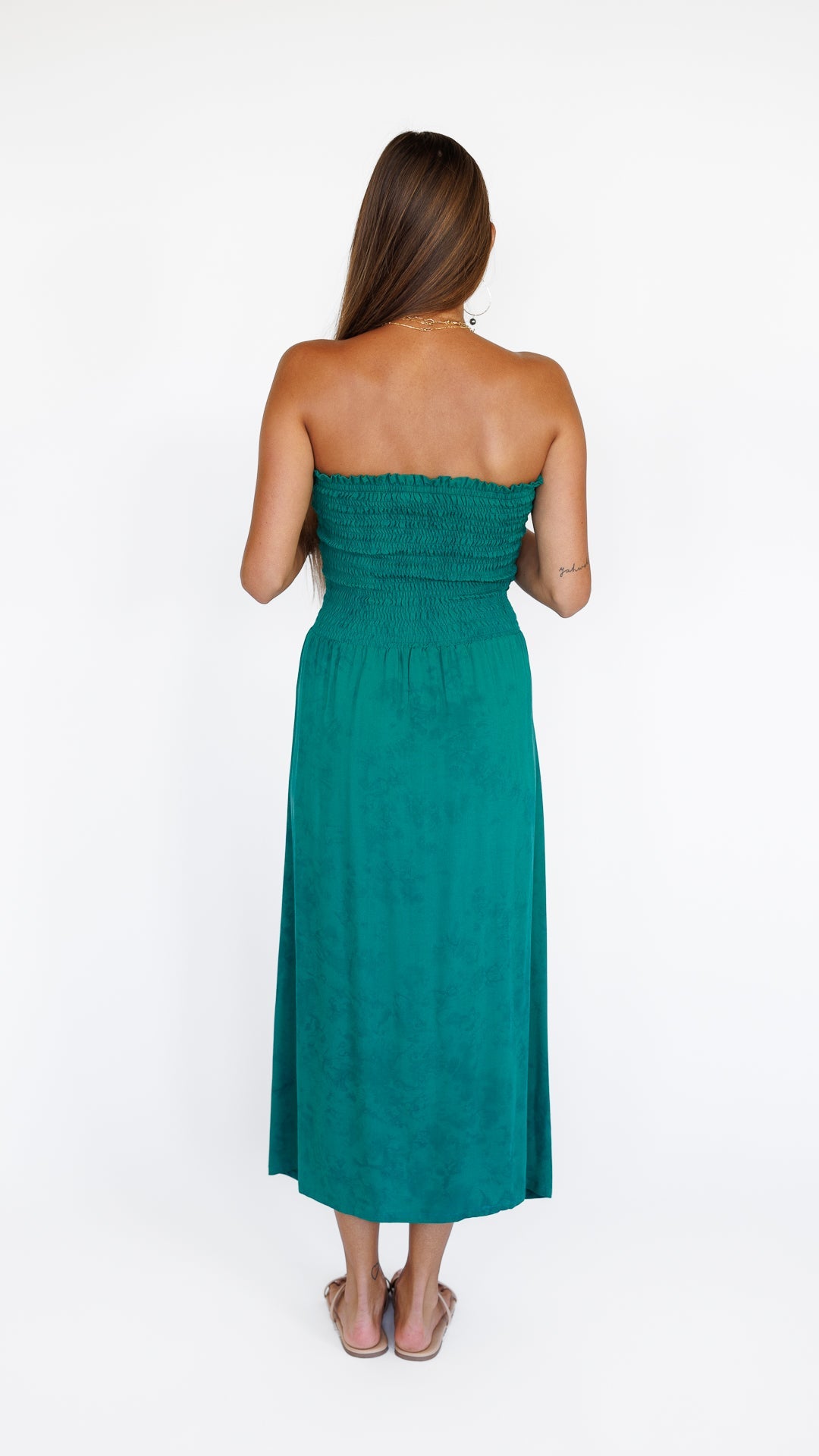Paige Dress / Emerald Khush Clothing