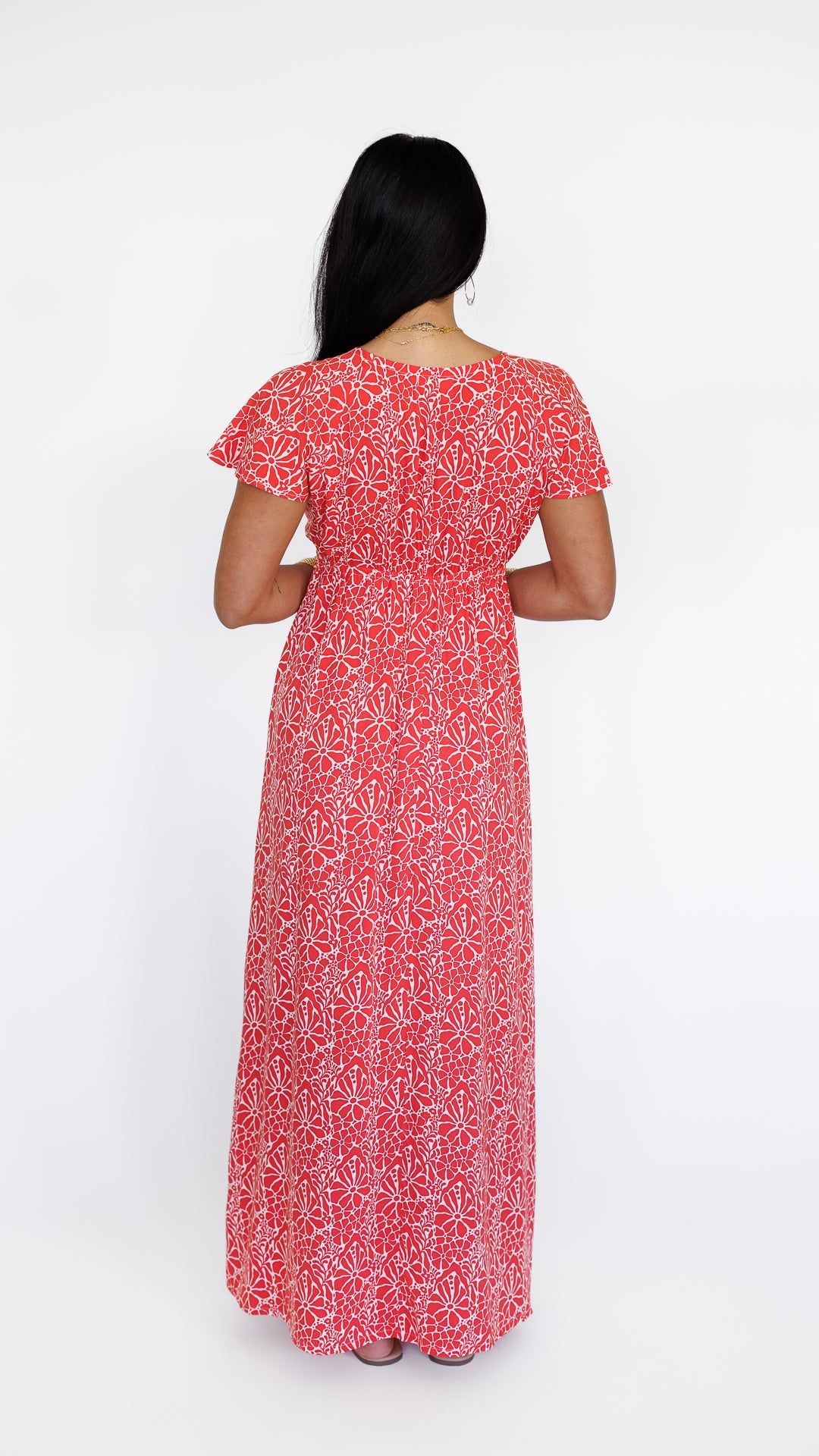Leilani Dress / Magnolia Coral Khush Clothing