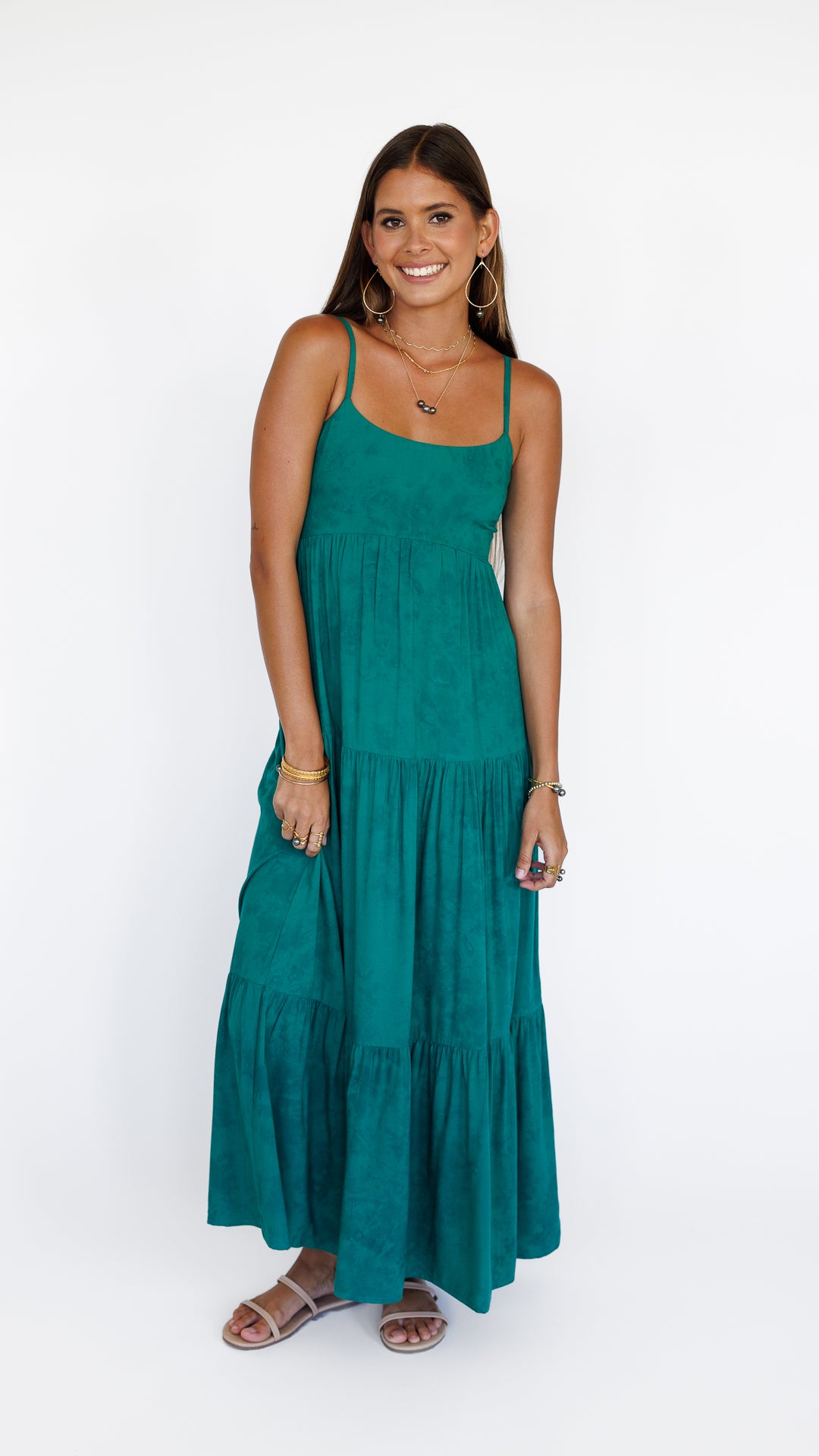 Heiva Dress / Emerald