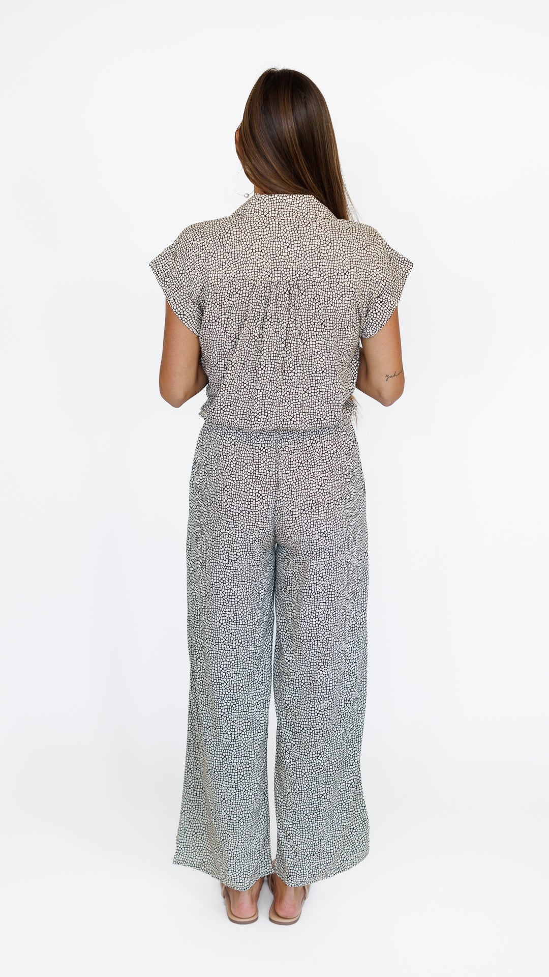 Chloe Jumpsuit / Savanna Black Khush Clothing