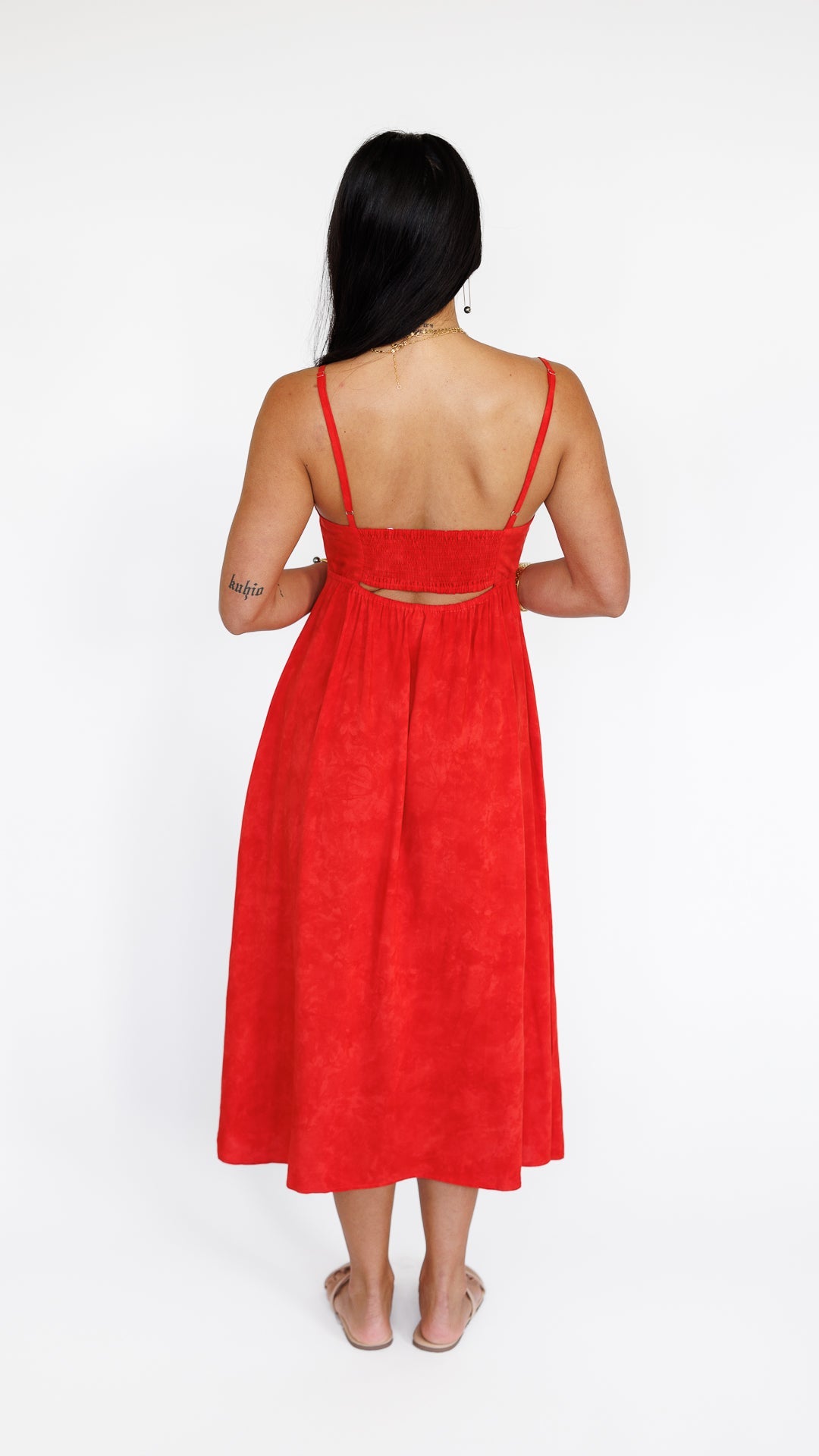Sienna Dress / Hazy Coral