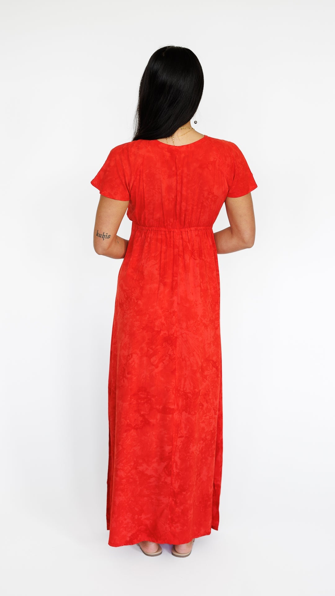 Leilani Dress / Hazy Coral Khush Clothing