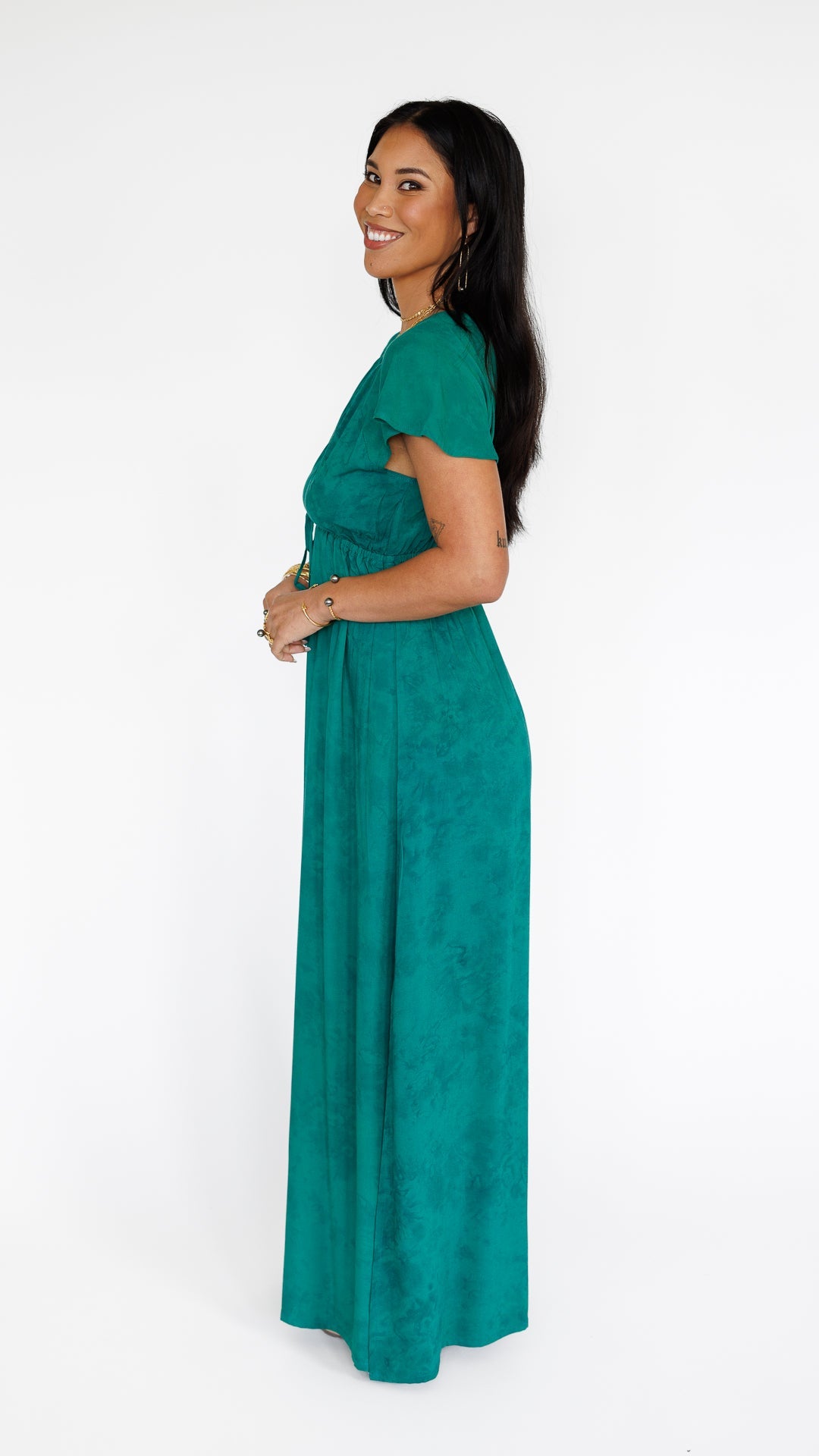 Leilani Dress / Emerald