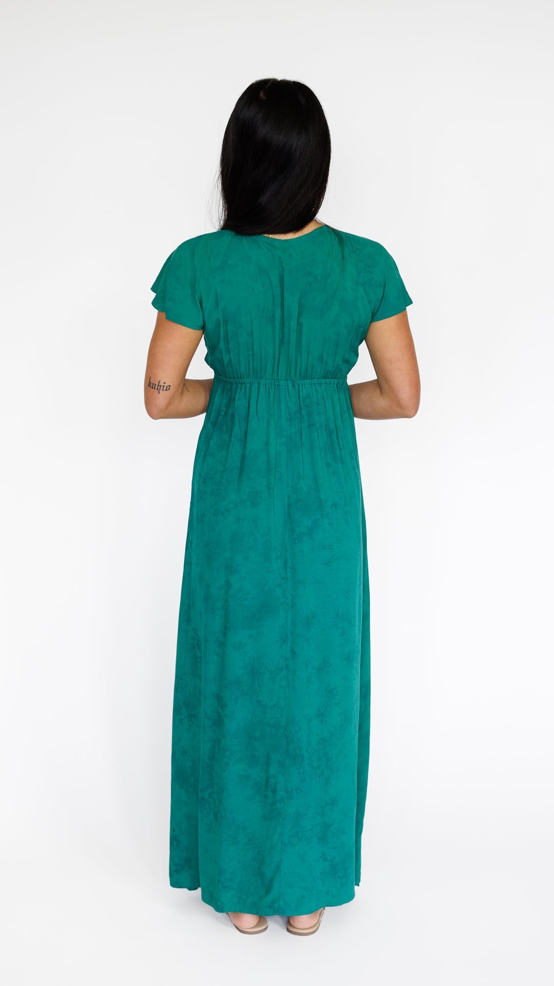 Leilani Dress / Emerald Khush Clothing