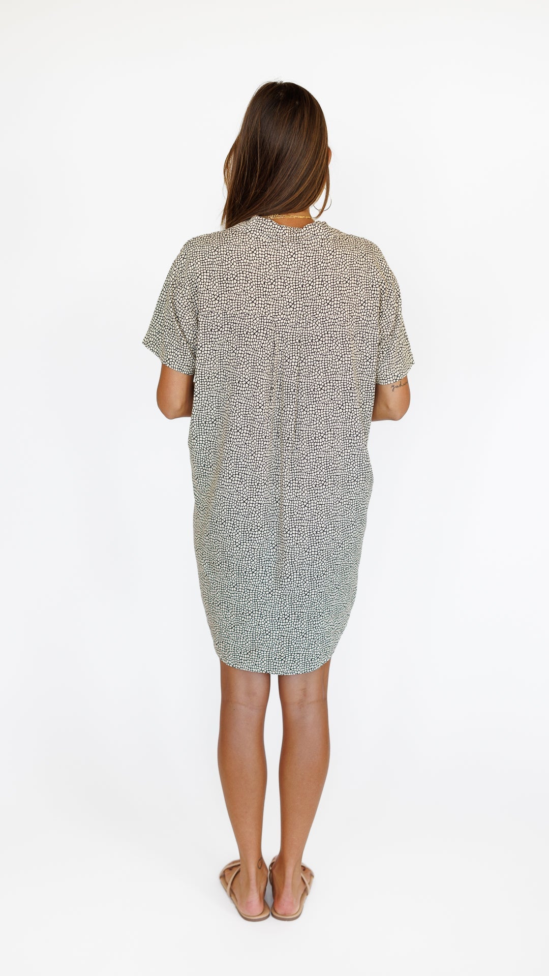 Maui Shirt Dress / Savanna Black Khush Clothing