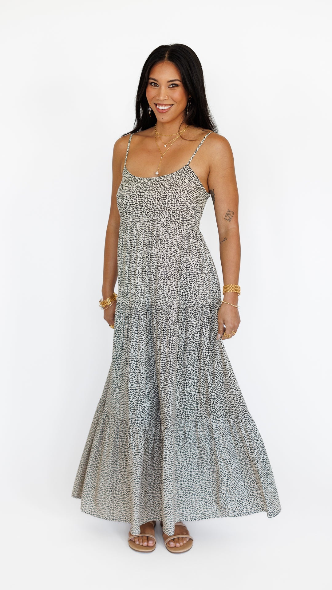 Heiva Dress / Savanna Black Khush Clothing