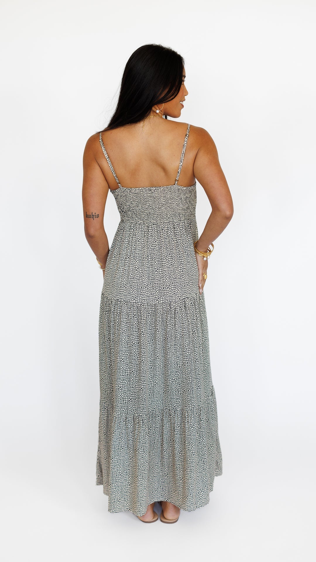 Heiva Dress / Savanna Black Khush Clothing