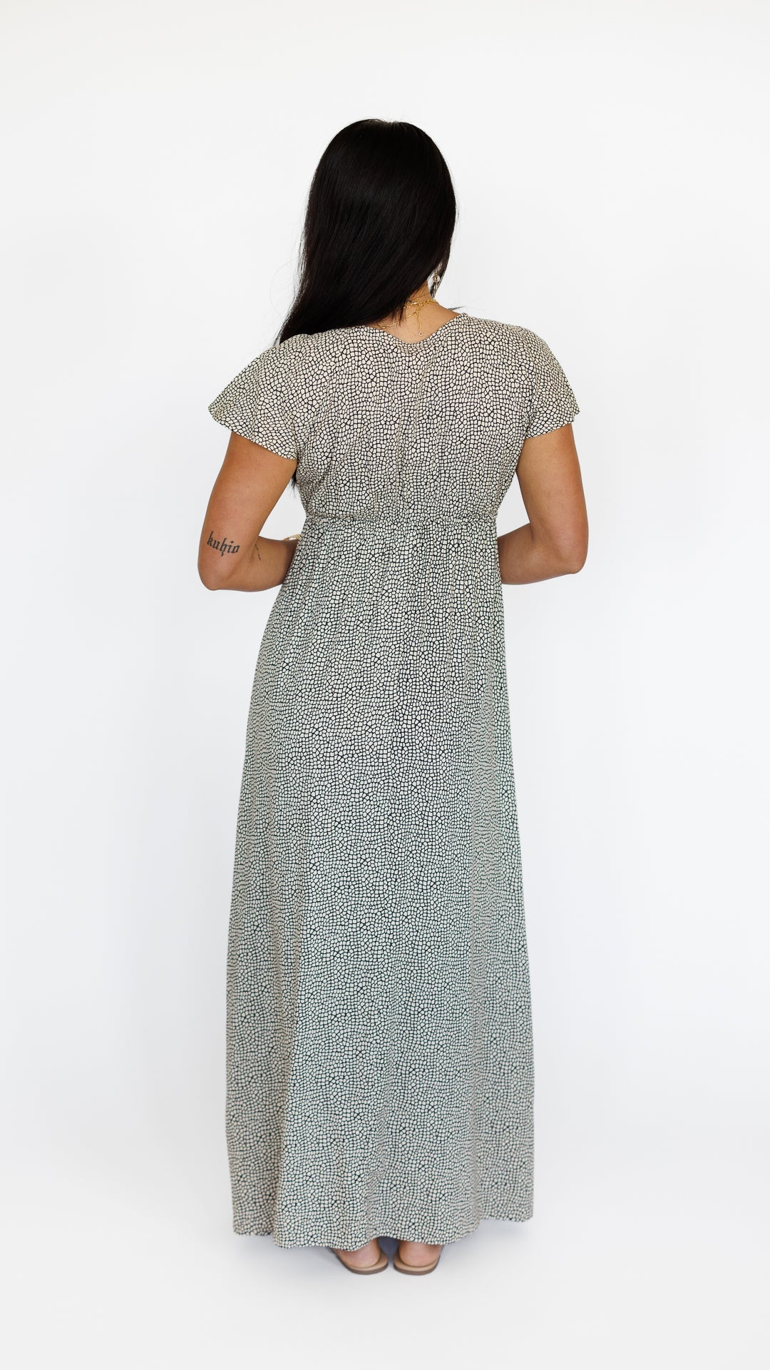 Leilani Dress / Savanna Black Khush Clothing