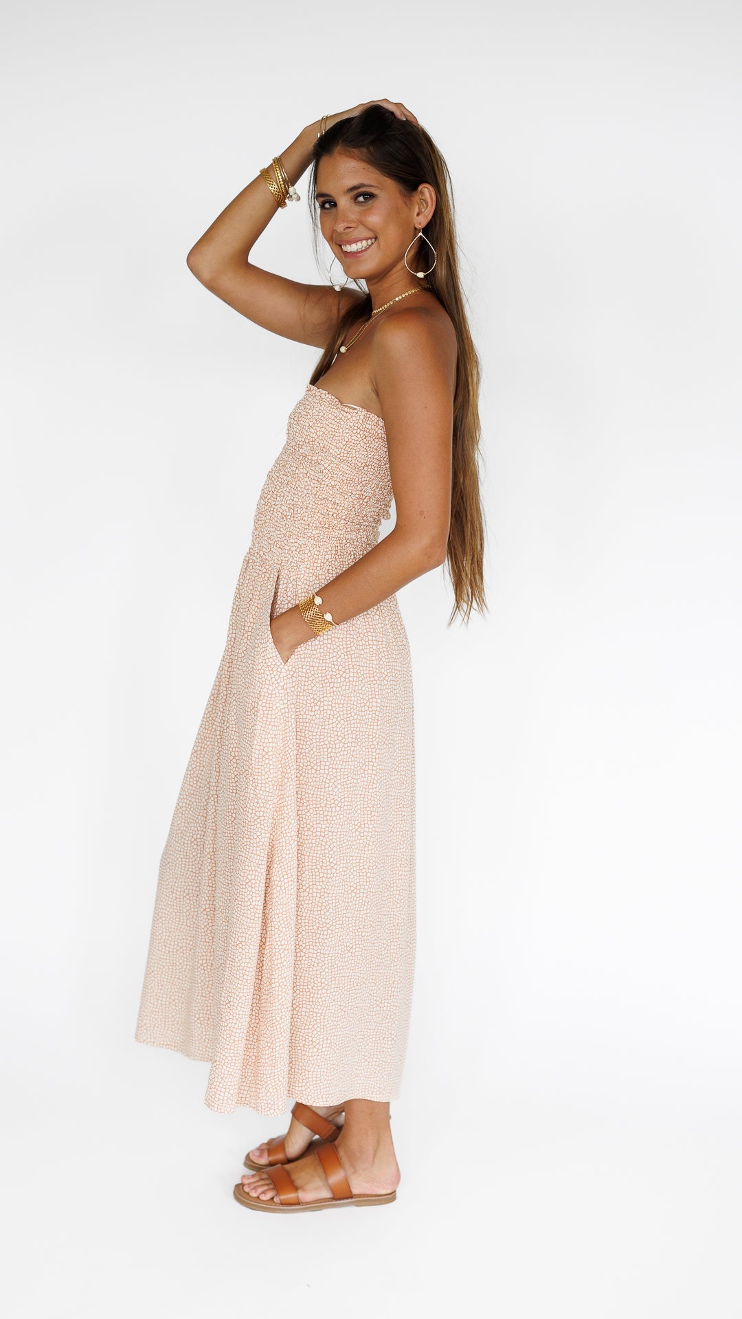 Paige Dress / Savanna Sand Khush Clothing