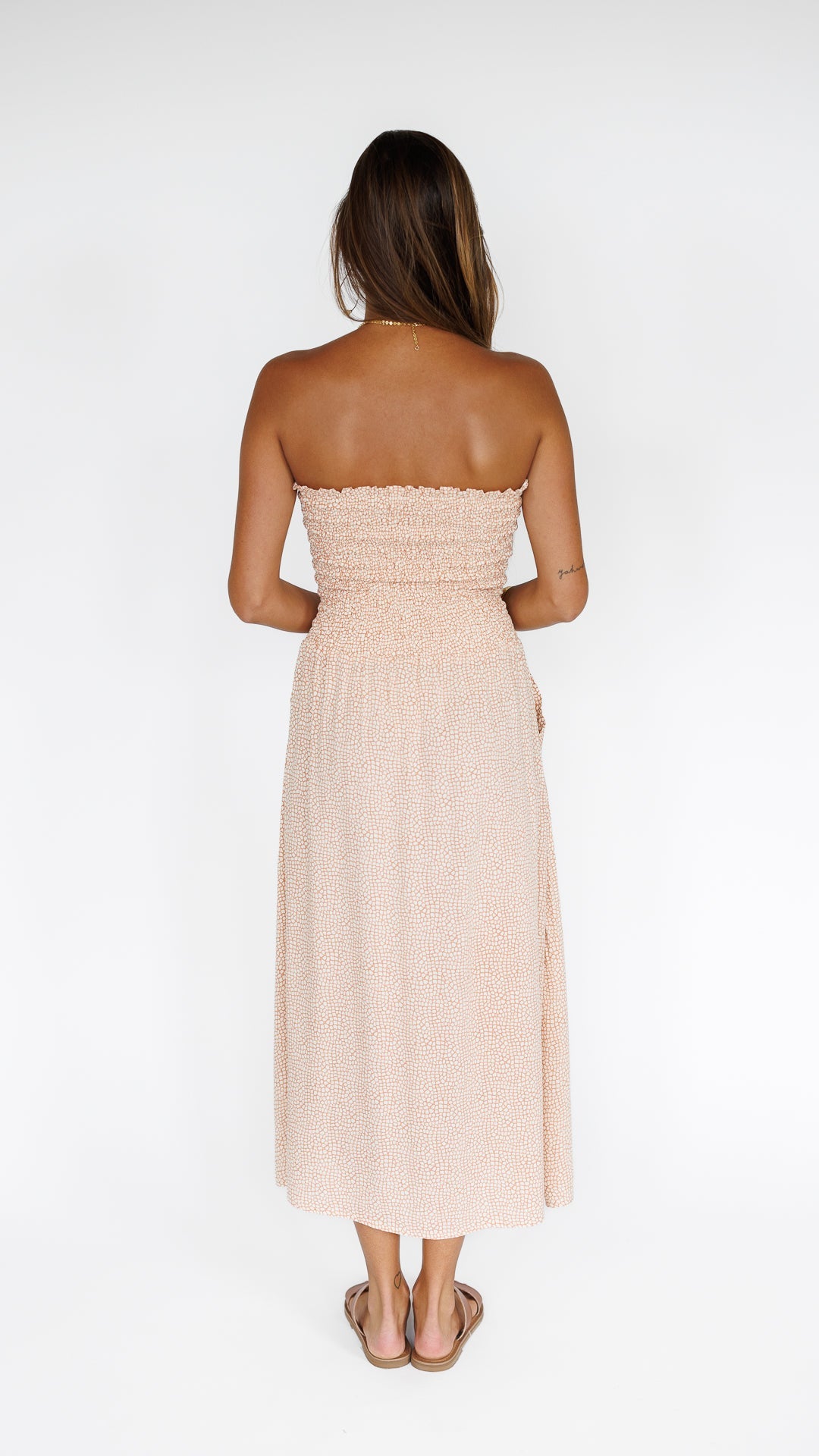 Paige Dress / Savanna Sand Khush Clothing