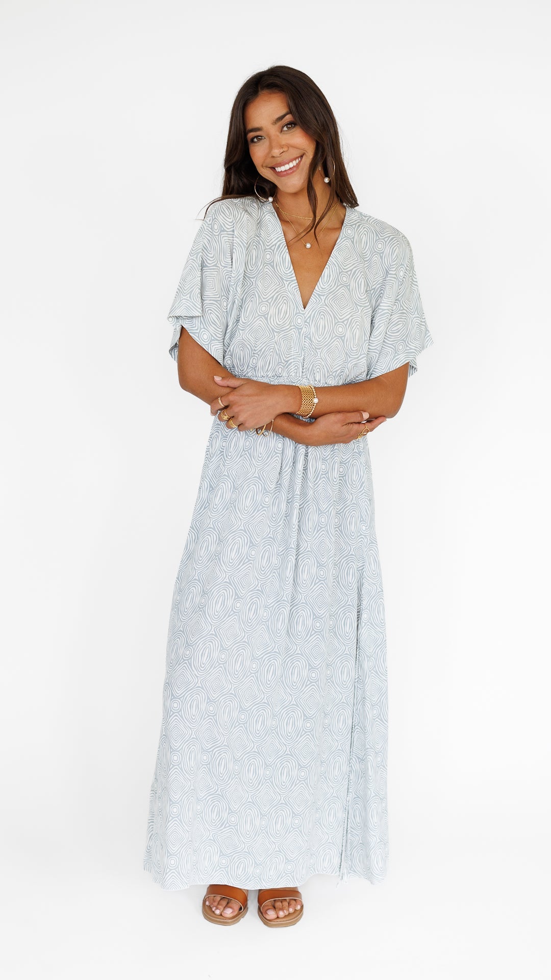 Poppy Dress / Silver Daze Khush Clothing