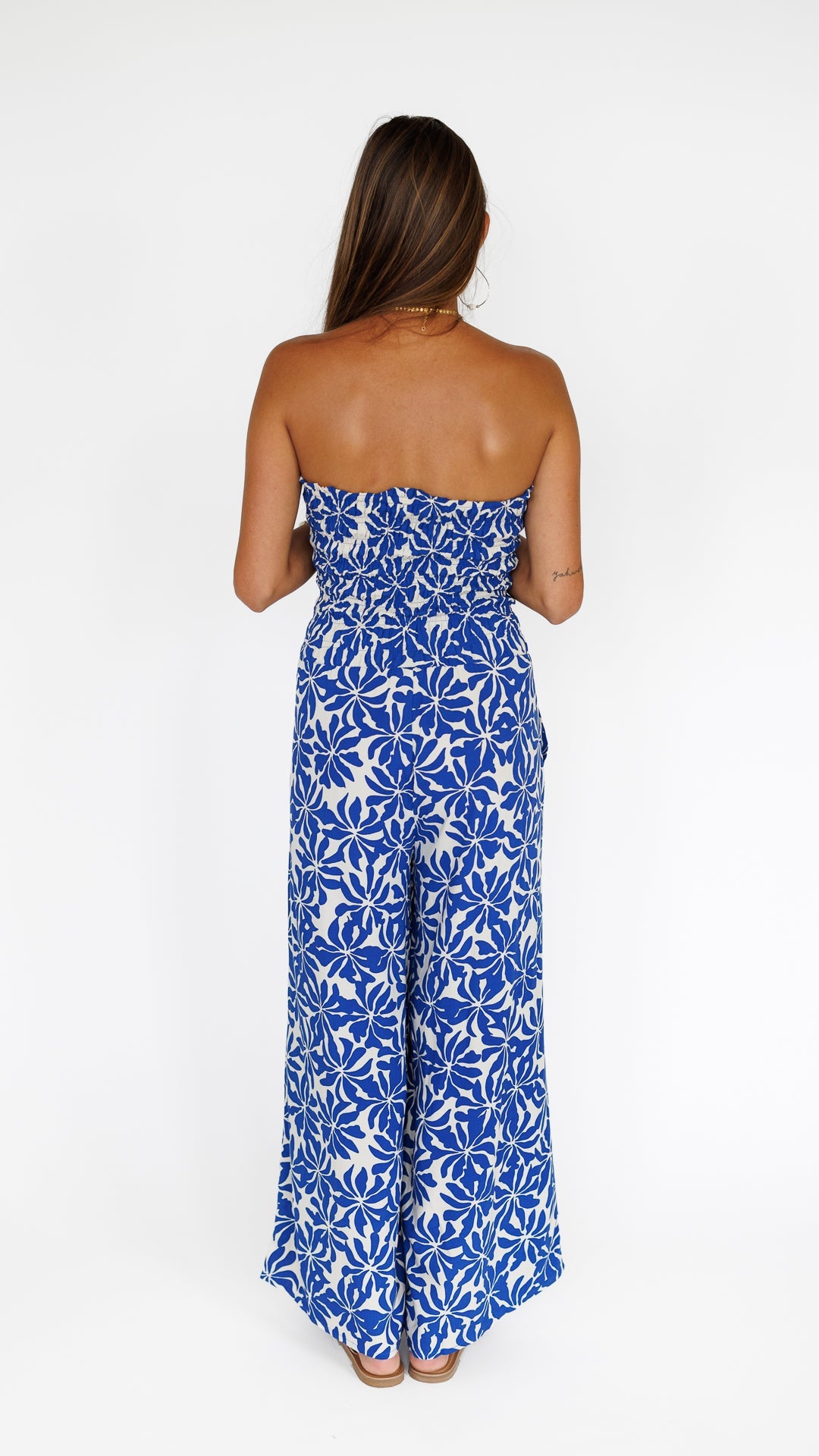 Lawai Jumpsuit / Aloha Sapphire Khush Clothing