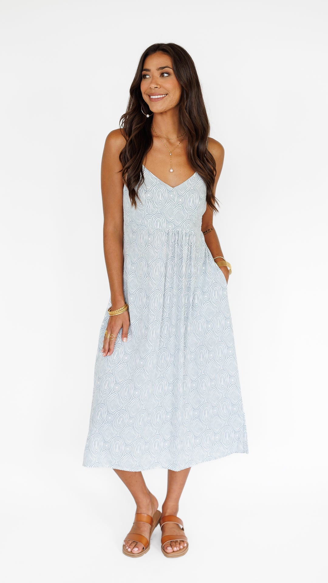 Sienna Dress / Silver Daze Khush Clothing