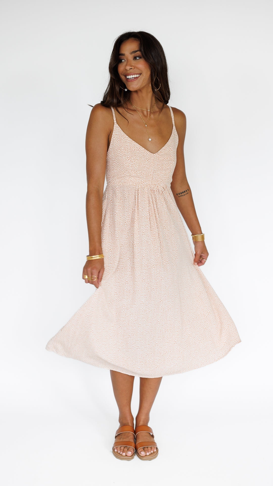 Sienna Dress / Savanna Sand Khush Clothing