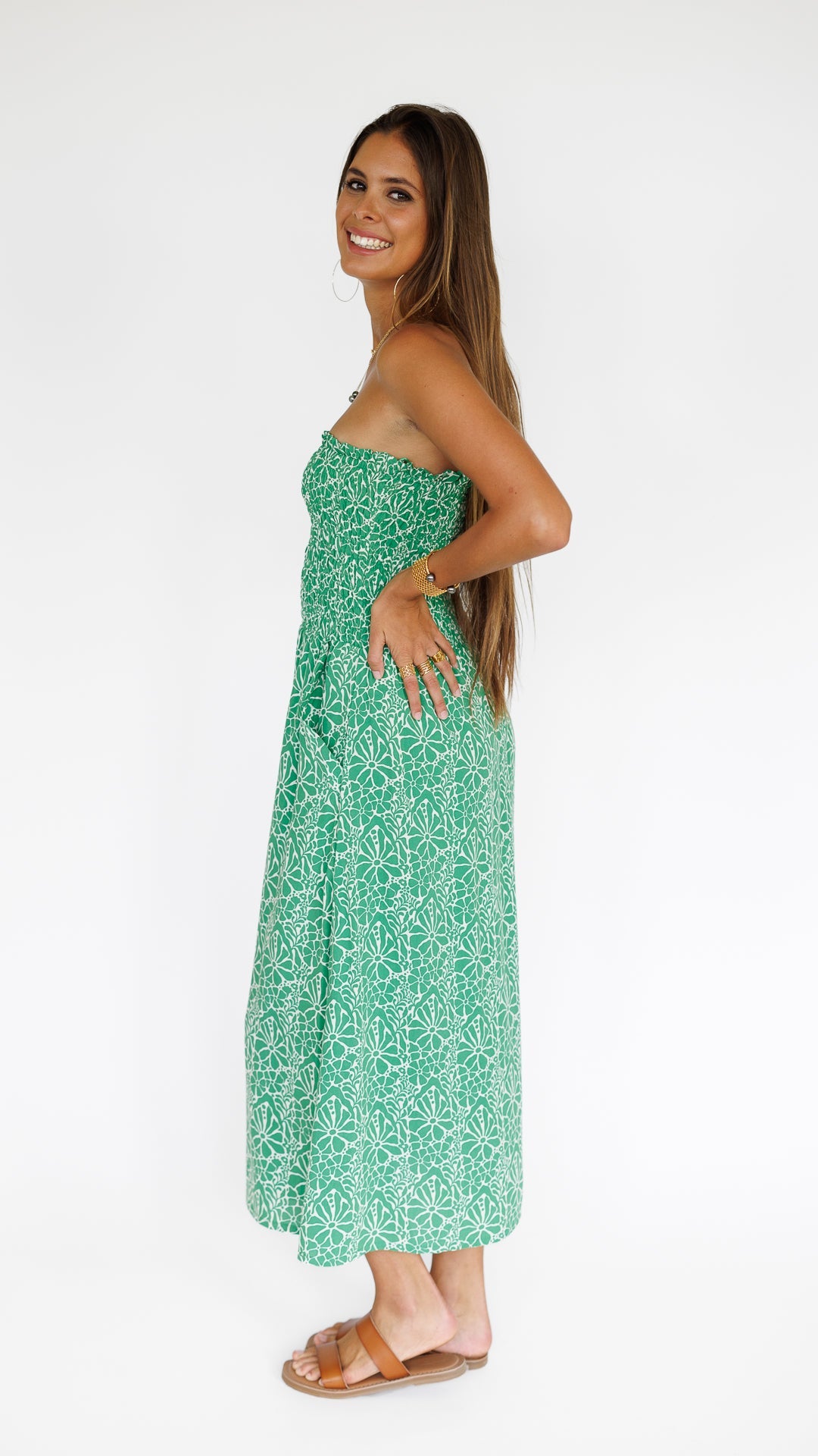 Paige Dress / Magnolia Mojito Khush Clothing