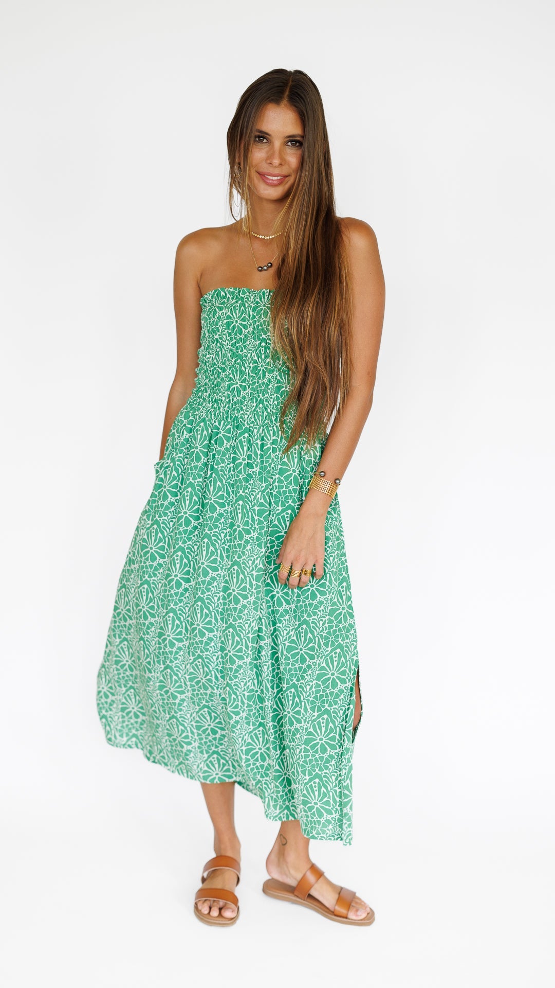 Paige Dress / Magnolia Mojito Khush Clothing