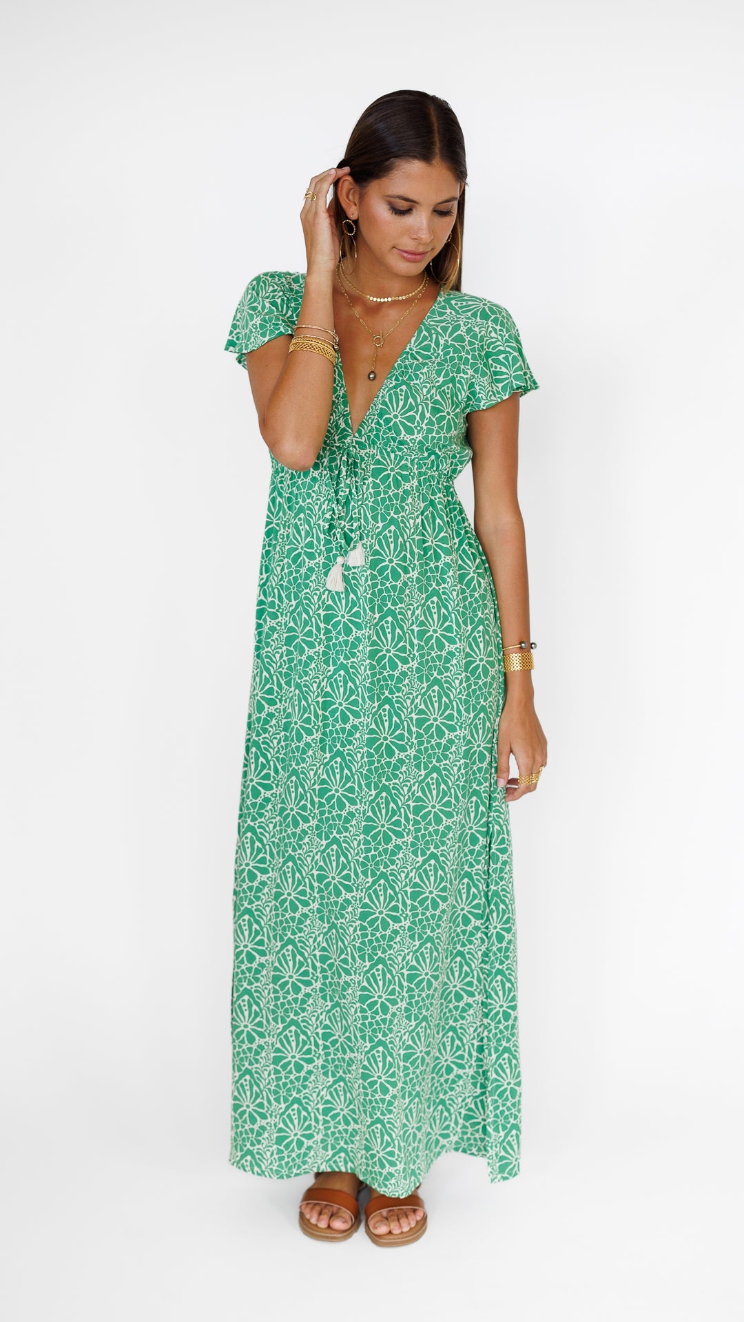 Leilani Dress / Magnolia Mojito Khush Clothing