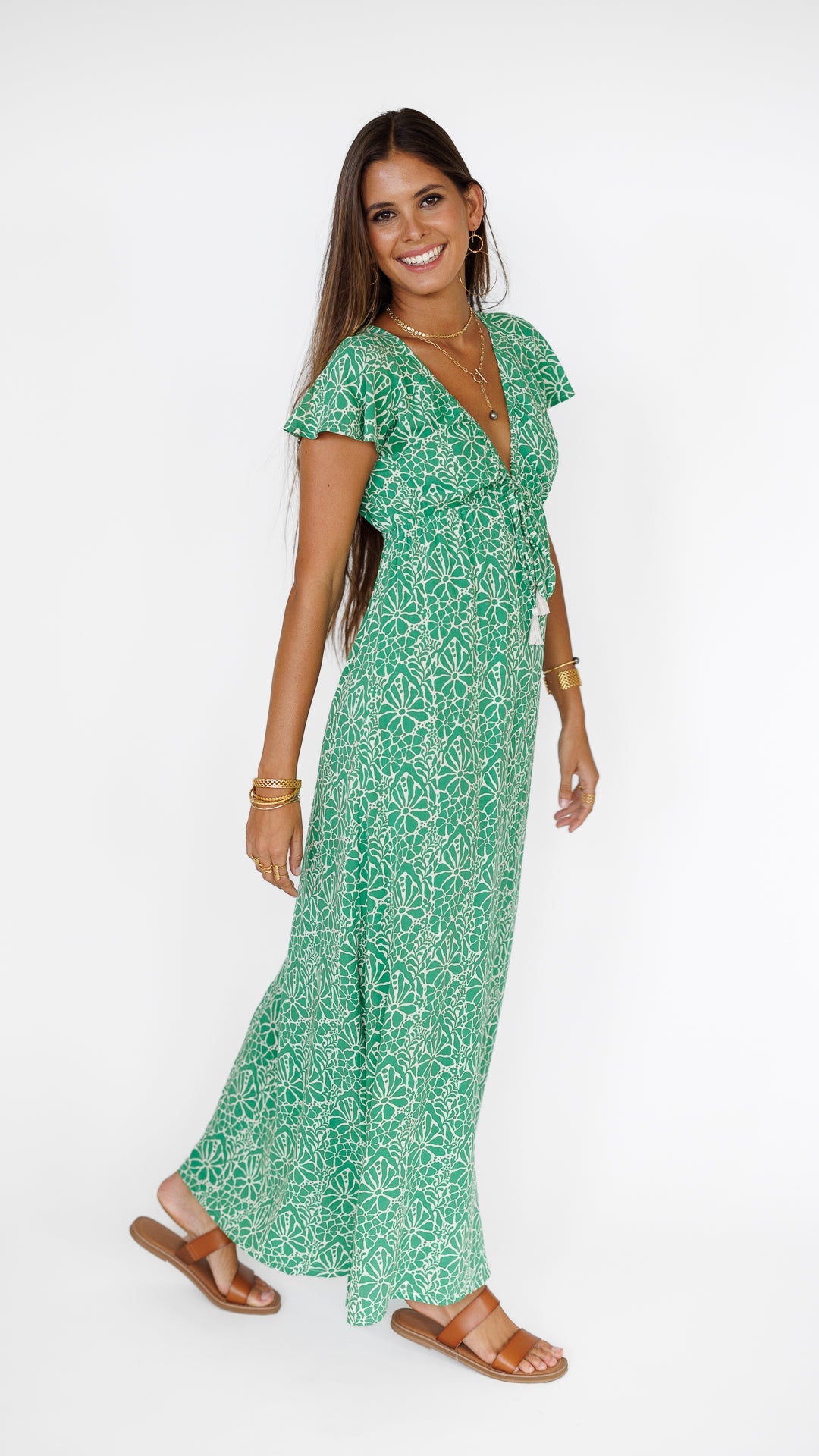Leilani Dress / Magnolia Mojito Khush Clothing
