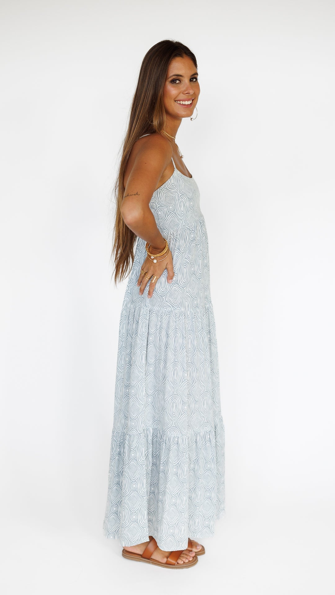 Heiva Dress / Silver Daze Khush Clothing