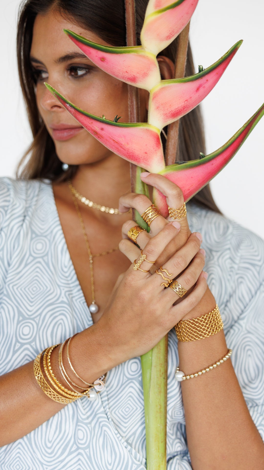 Peyton Dress / Silver Daze Khush Clothing