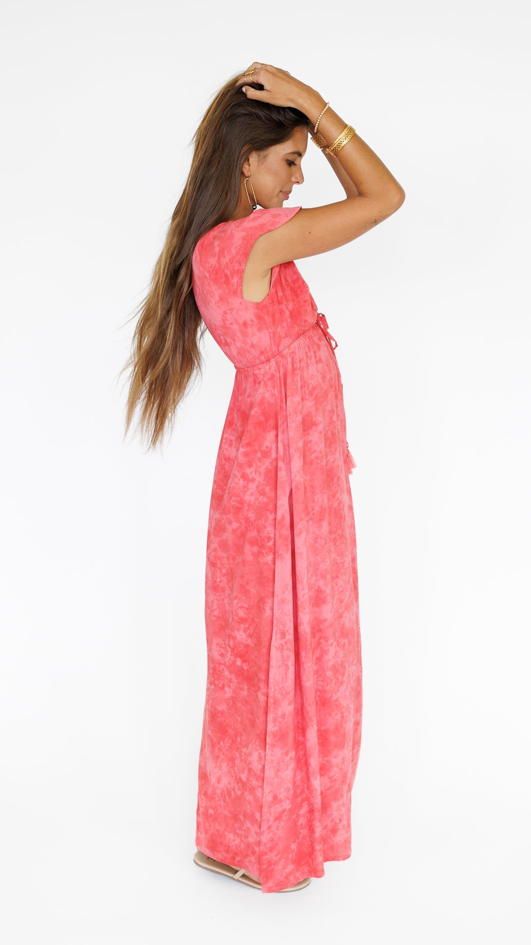 Leilani Dress / Watermelon Spritz Khush Clothing