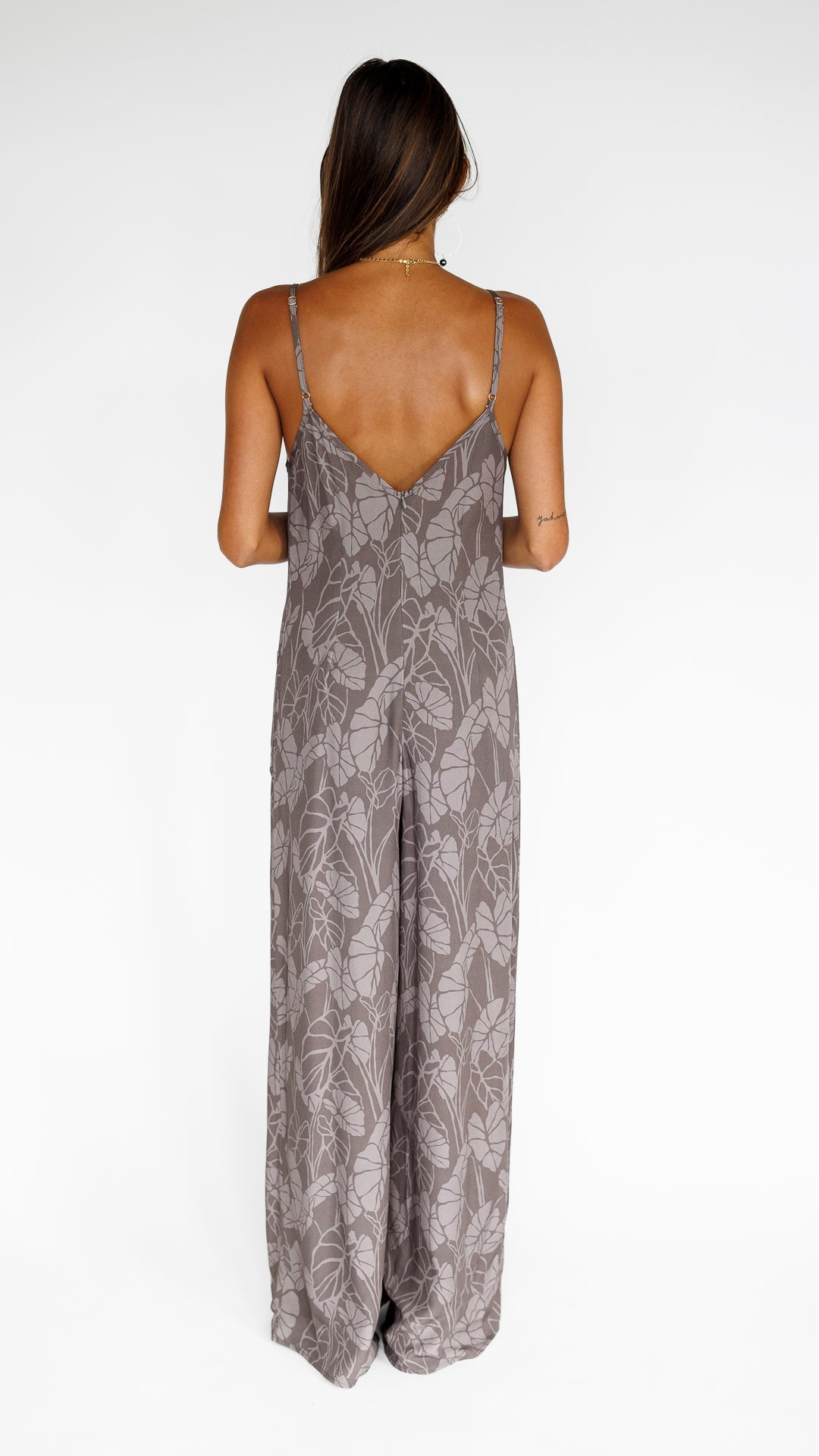 Kalo Patch / Haiku Jumpsuit / Earth KEANI APPAREL