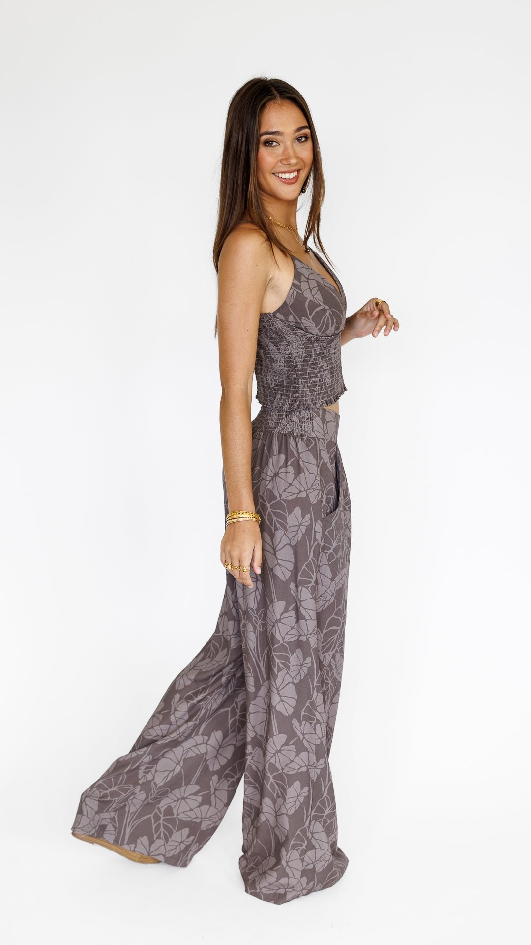 Kalo Patch / Makena Resort Pant / Earth KEANI APPAREL