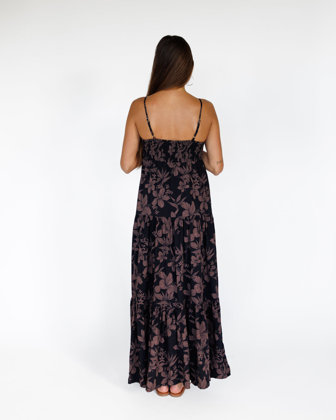 Garden Isle / Haleiwa Maxi Dress / Midnight KEANI APPAREL