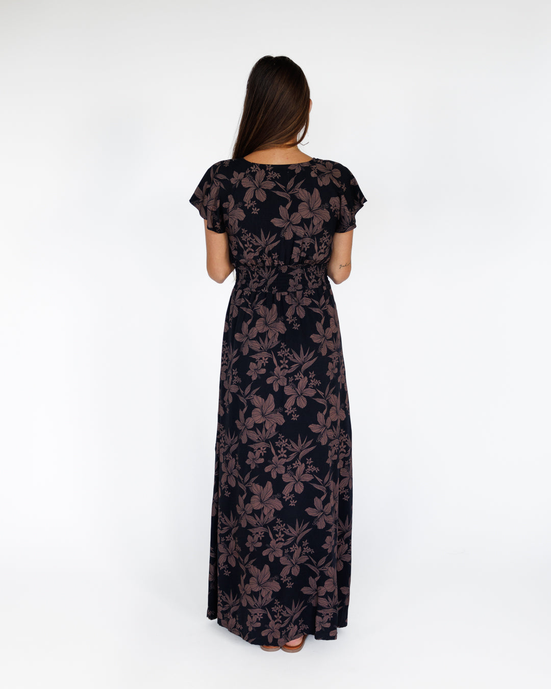 Garden Isle / Moana Maxi Dress / Midnight KEANI APPAREL