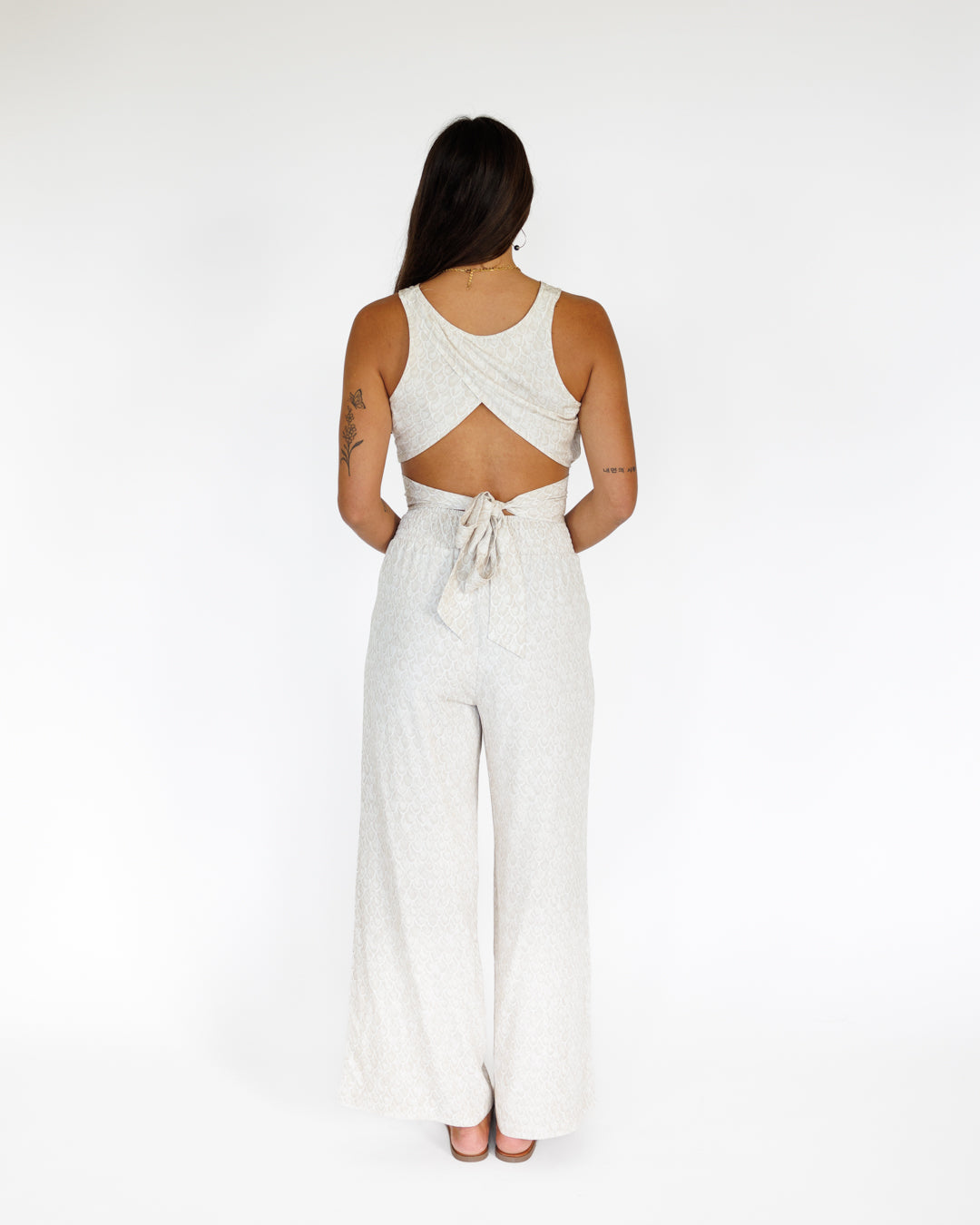 Mermaid Scales / Hoku Tie-Back Top / Beach KEANI APPAREL