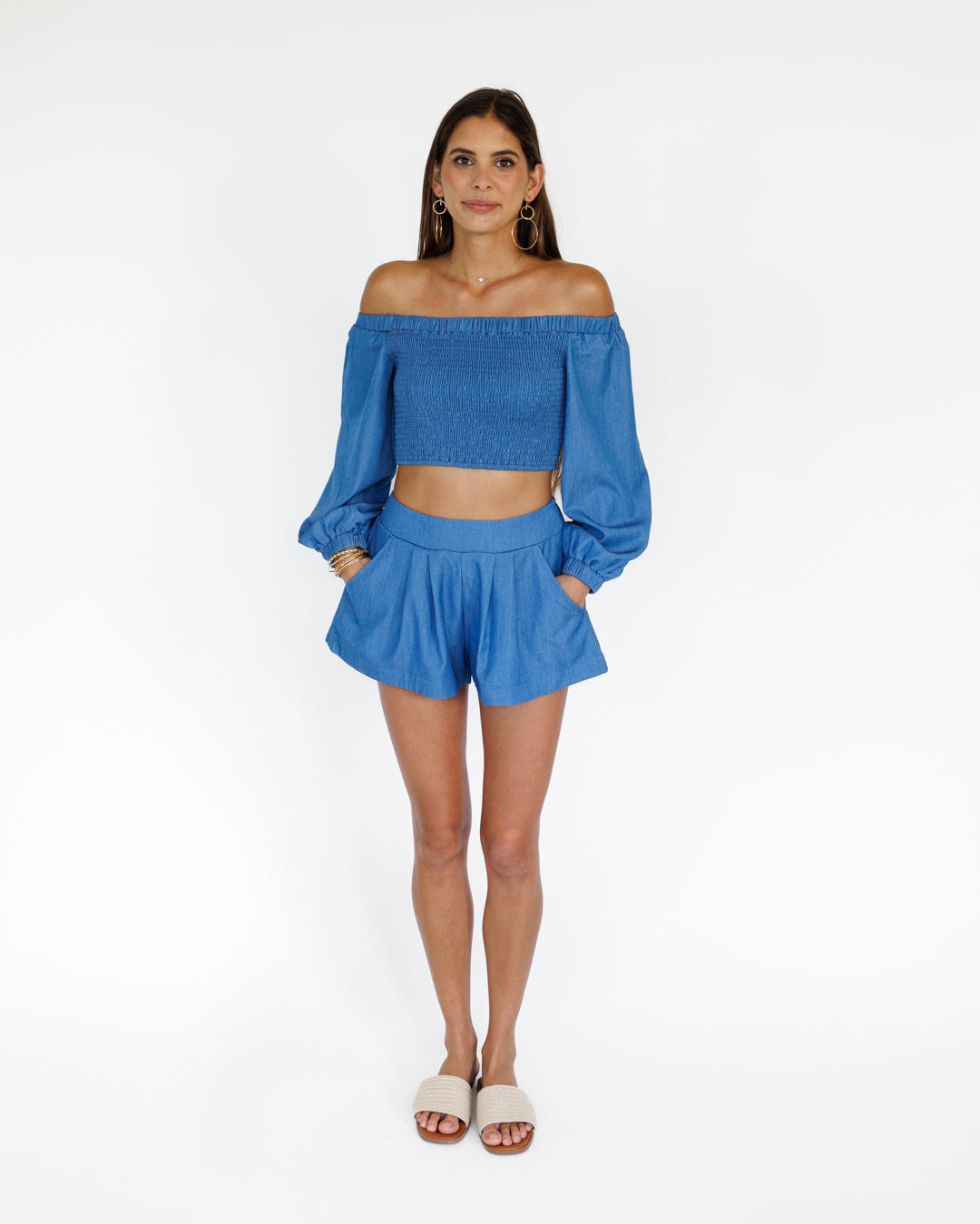 Kailua Shorts / Denim Drift KEANI APPAREL