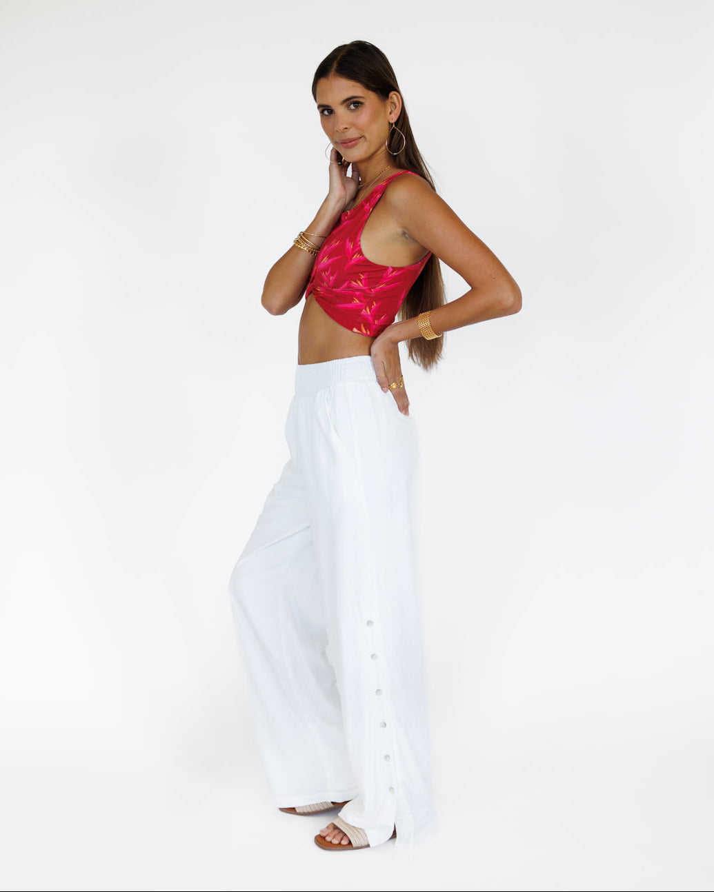 Luna Resort Pant / Coconut Milk KEANI APPAREL
