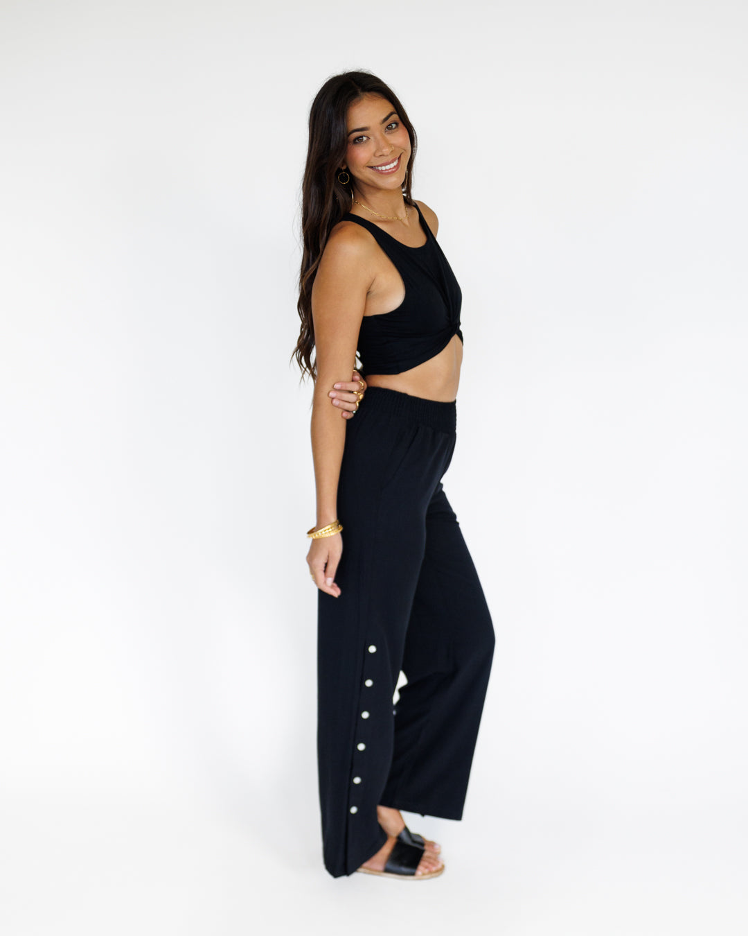 Kealia Crop Top / Midnight KEANI APPAREL