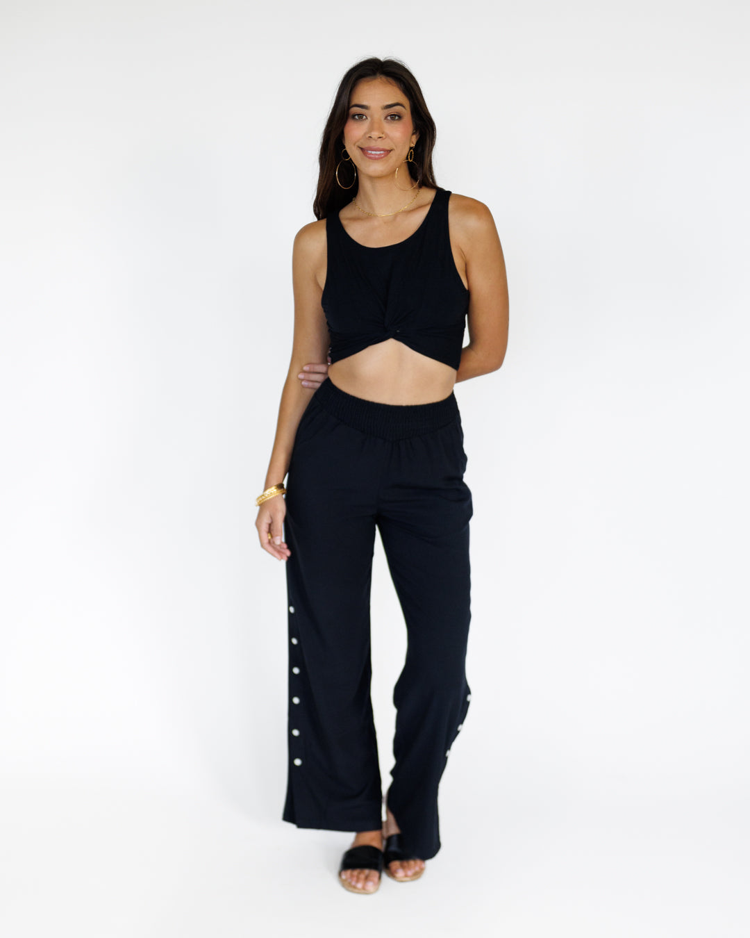 Kealia Crop Top / Midnight KEANI APPAREL